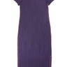 Nike, Vestito Donna Icon Clash Maxi Dress, Dark Raisin/bright Mango