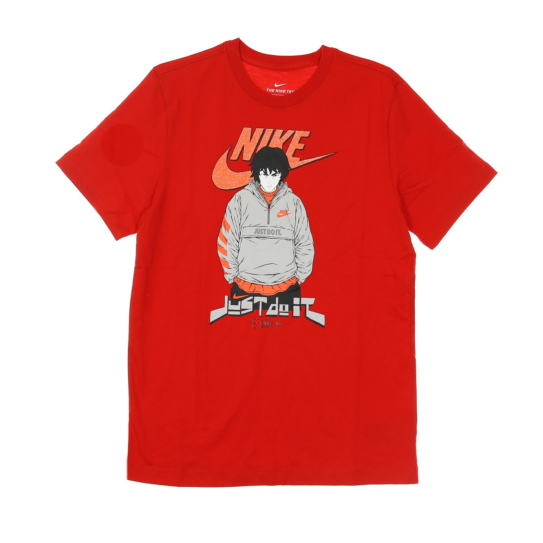 Nike, Maglietta Uomo Air Tee Manga Futura Man, University Red