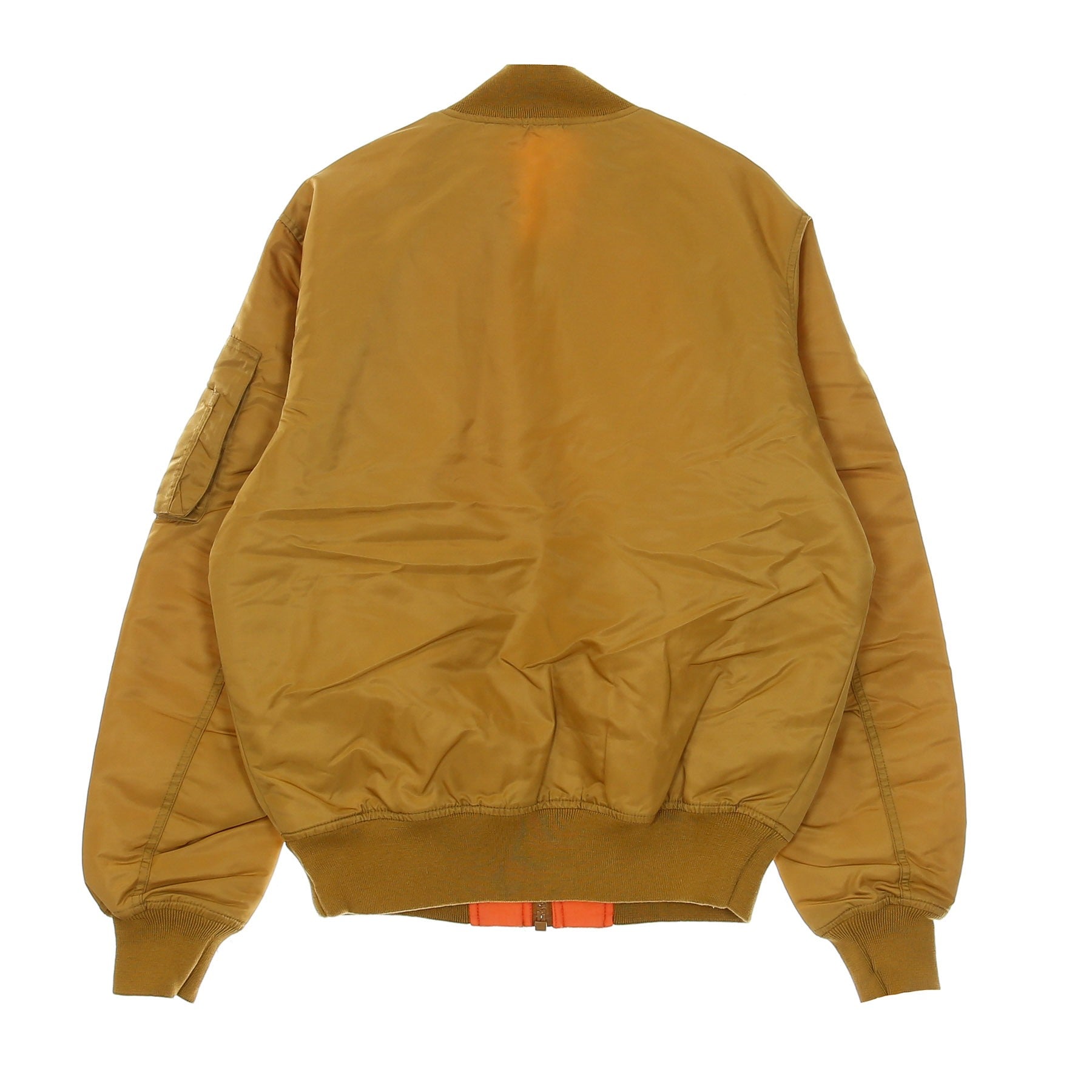 Giubbotto Bomber Uomo M Jordan Flight Ma-1 Jacket Wheat/turf Orange