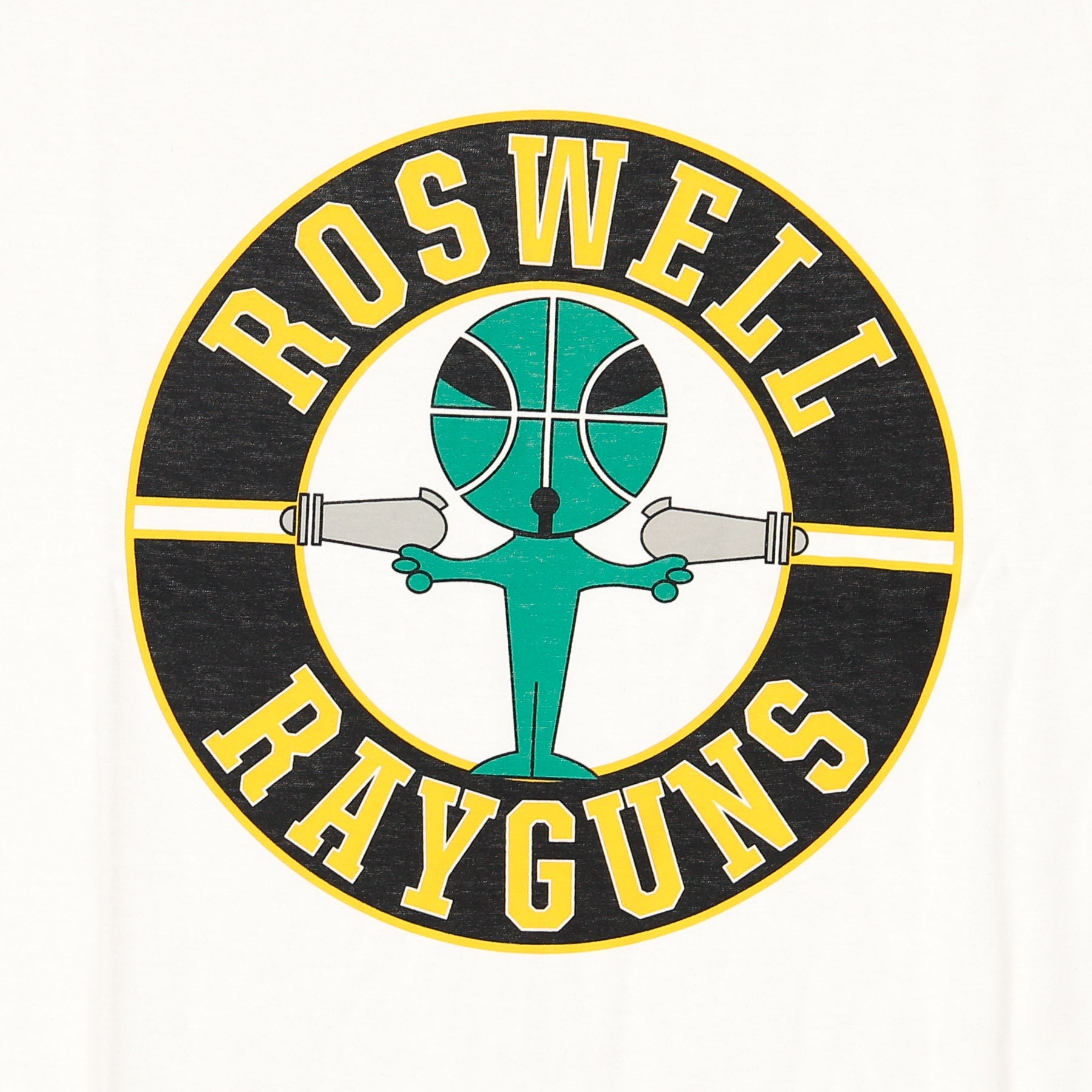 Roswell Rayguns Core Hybrid Tee White Men's T-Shirt