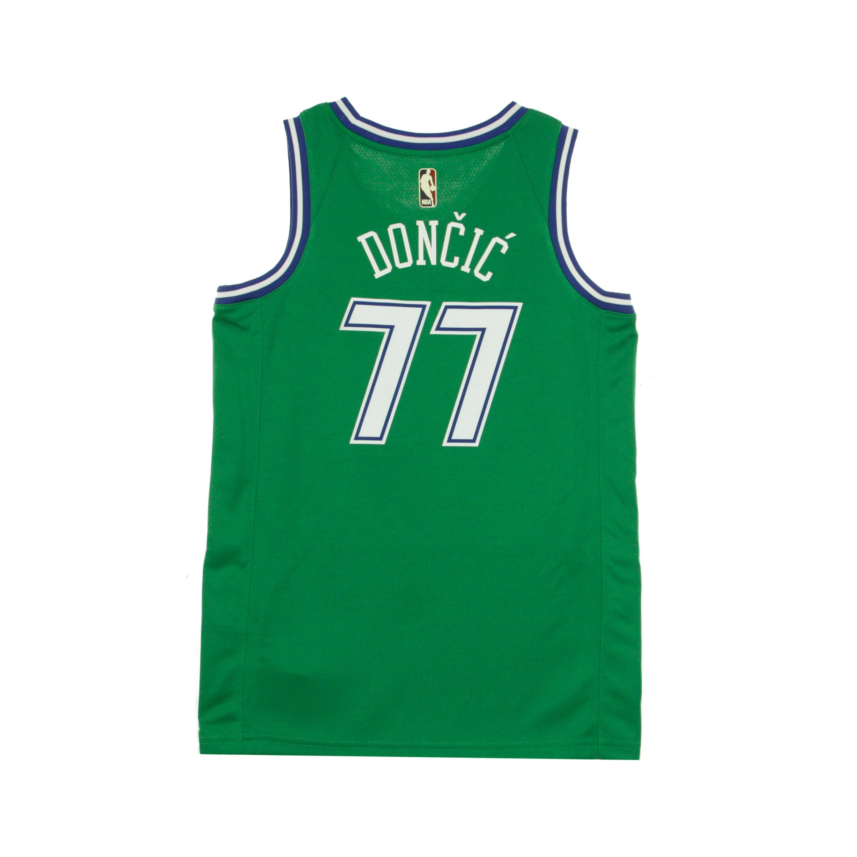 Nike Nba, Canotta Basket Uomo Nba Swingman Jersey Classic Edition 2020 No 77 Luka Doncic Dalmav, 