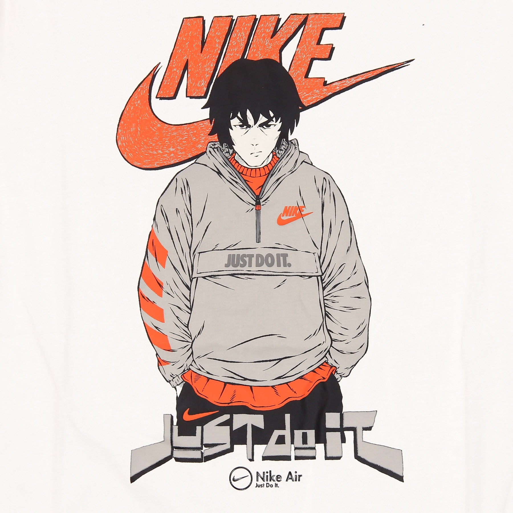 Nike, Maglietta Uomo Air Tee Manga Futura Man, 