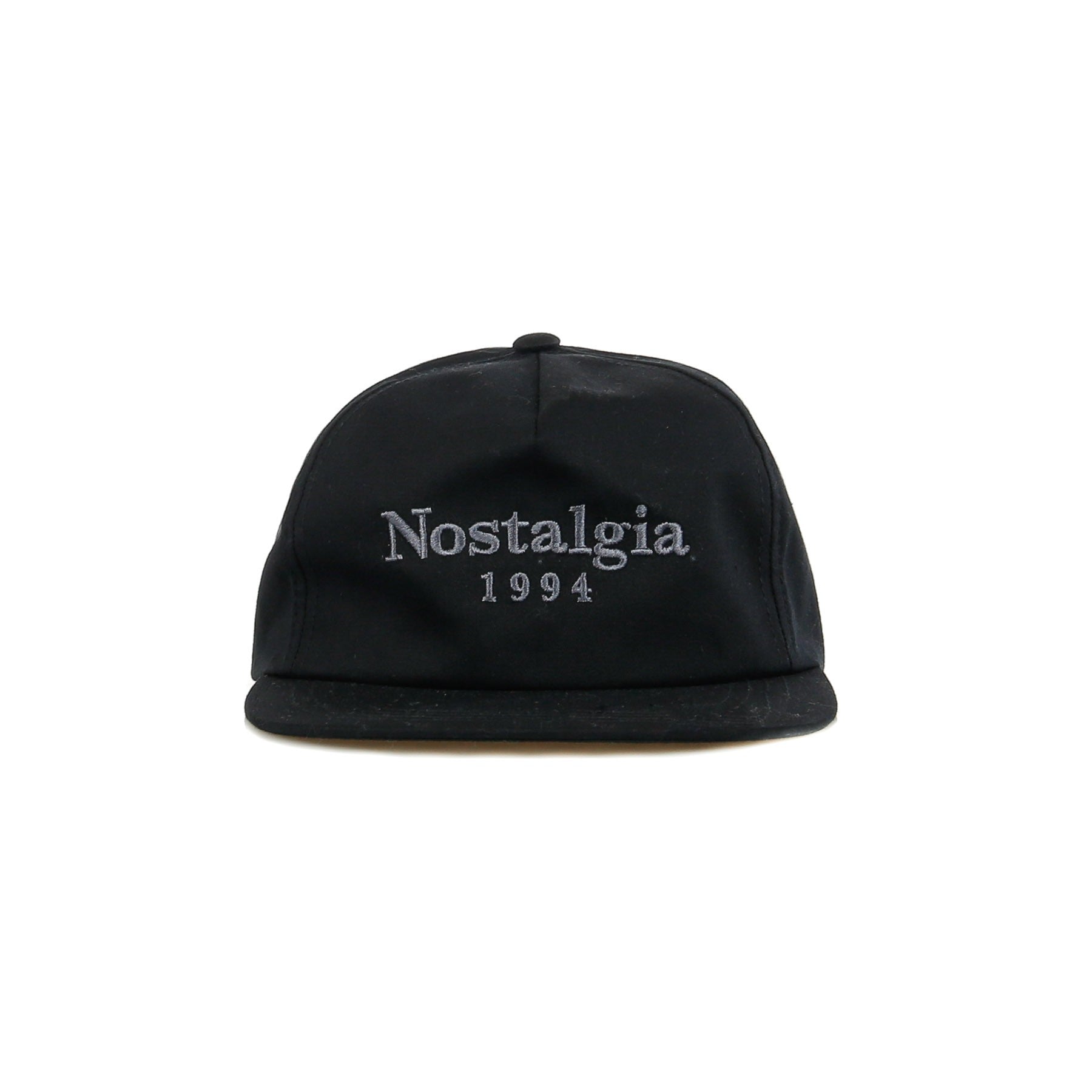 Nosog X Nostalgia Black Men's Flat Visor Cap