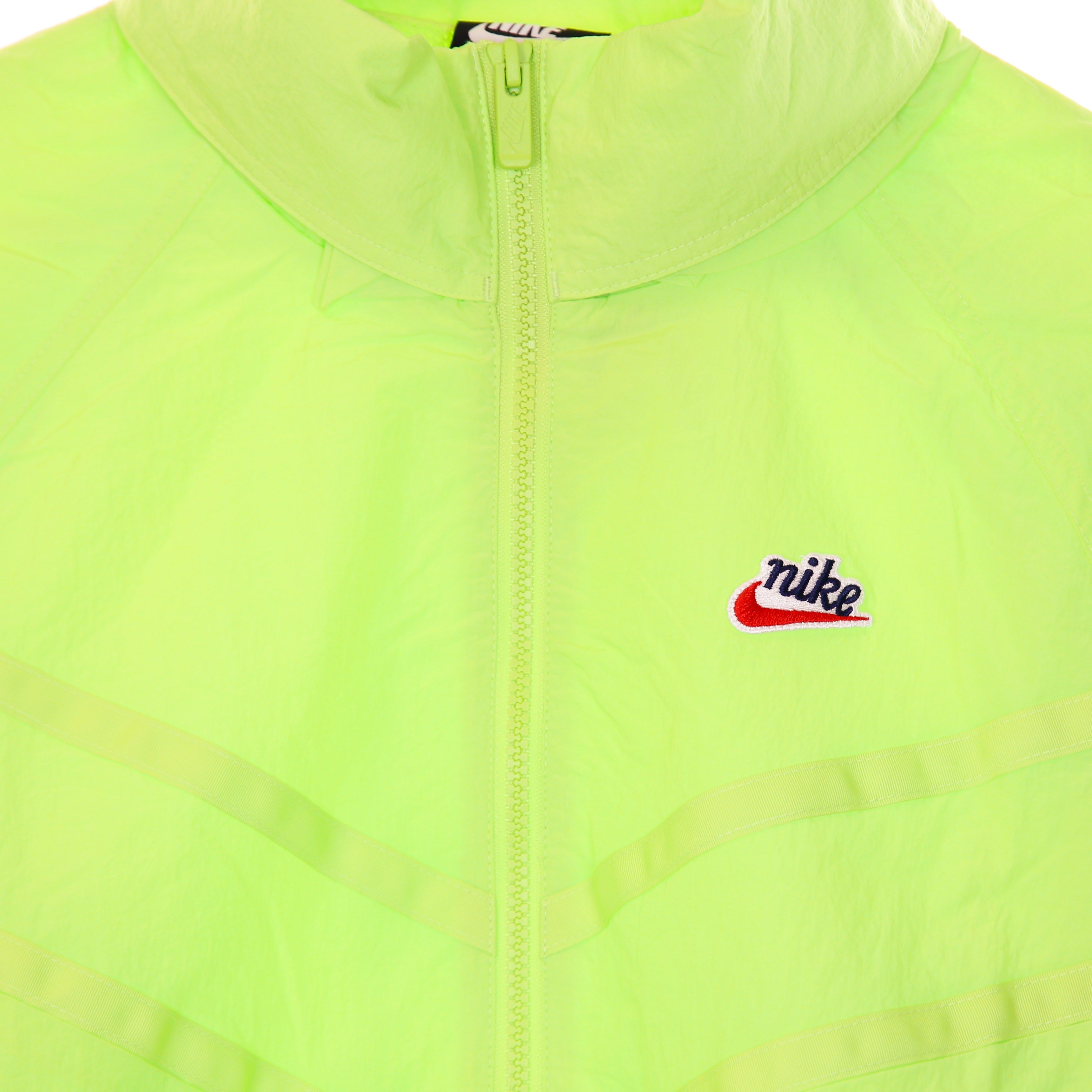 Nike, Giacca A Vento Infilabile Uomo M Sportswear Heritage Windrunner Lnd Half-zip Hooded Jacket, Key Lime