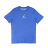 Jordan, Maglietta Uomo M Jumpman Dry Fit Ss Crew, Signal Blue/university Gold