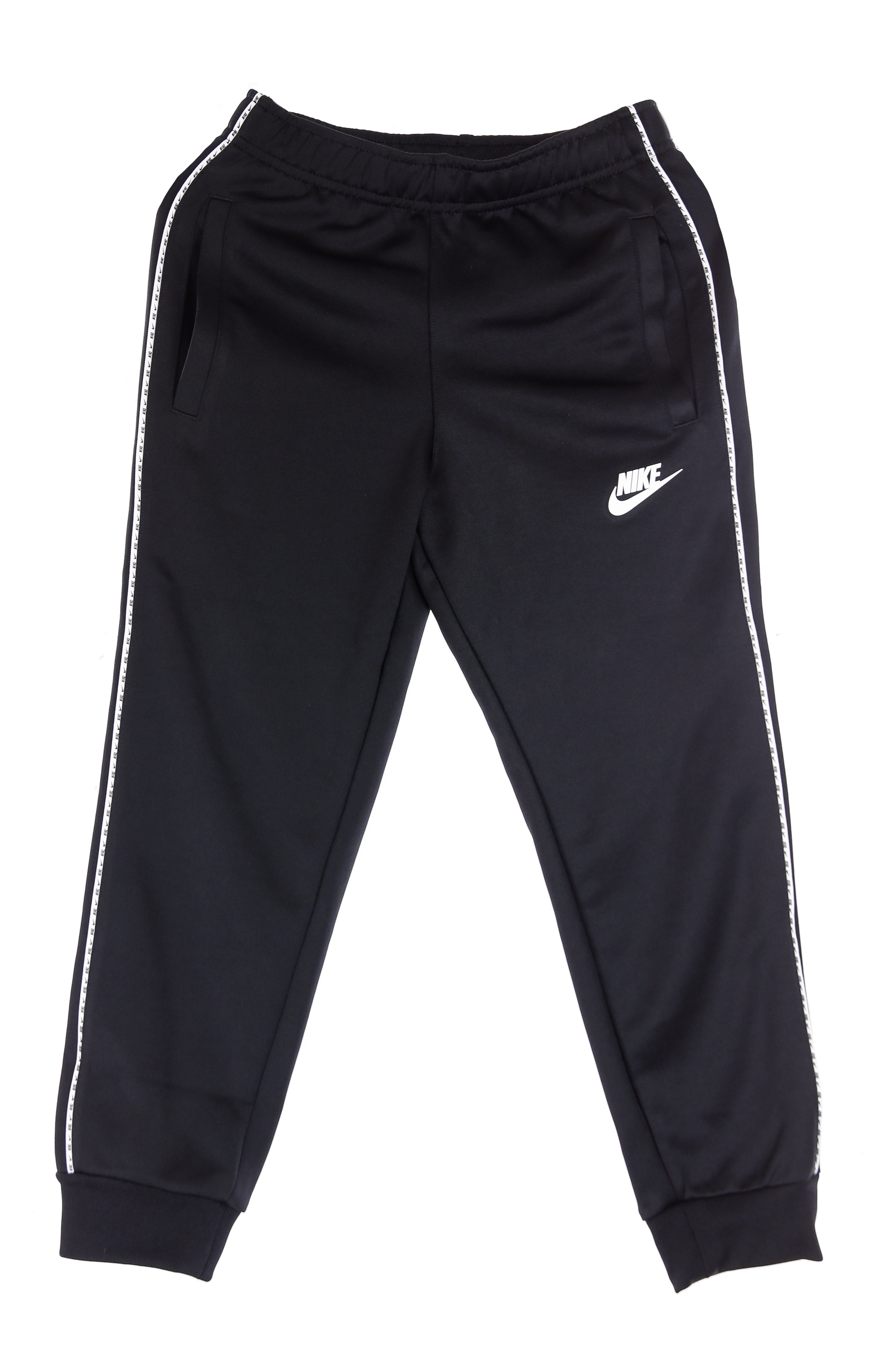 Trainingshose Boy B Sportswear Repeat Poly Knit Jogger Schwarz/Weiß