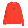 Jordan, Maglietta Manica Lunga Uomo M Sport Dna Hybrid L/s Crew, Chile Red