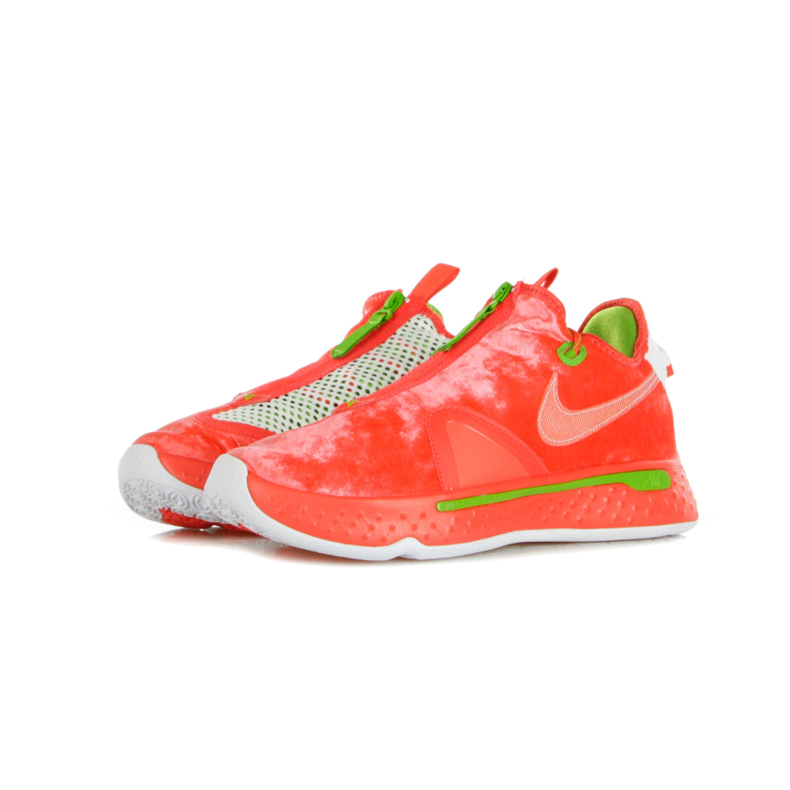 Low Scarpa Men PG 4 Crimson / White / Green Apple / Volt