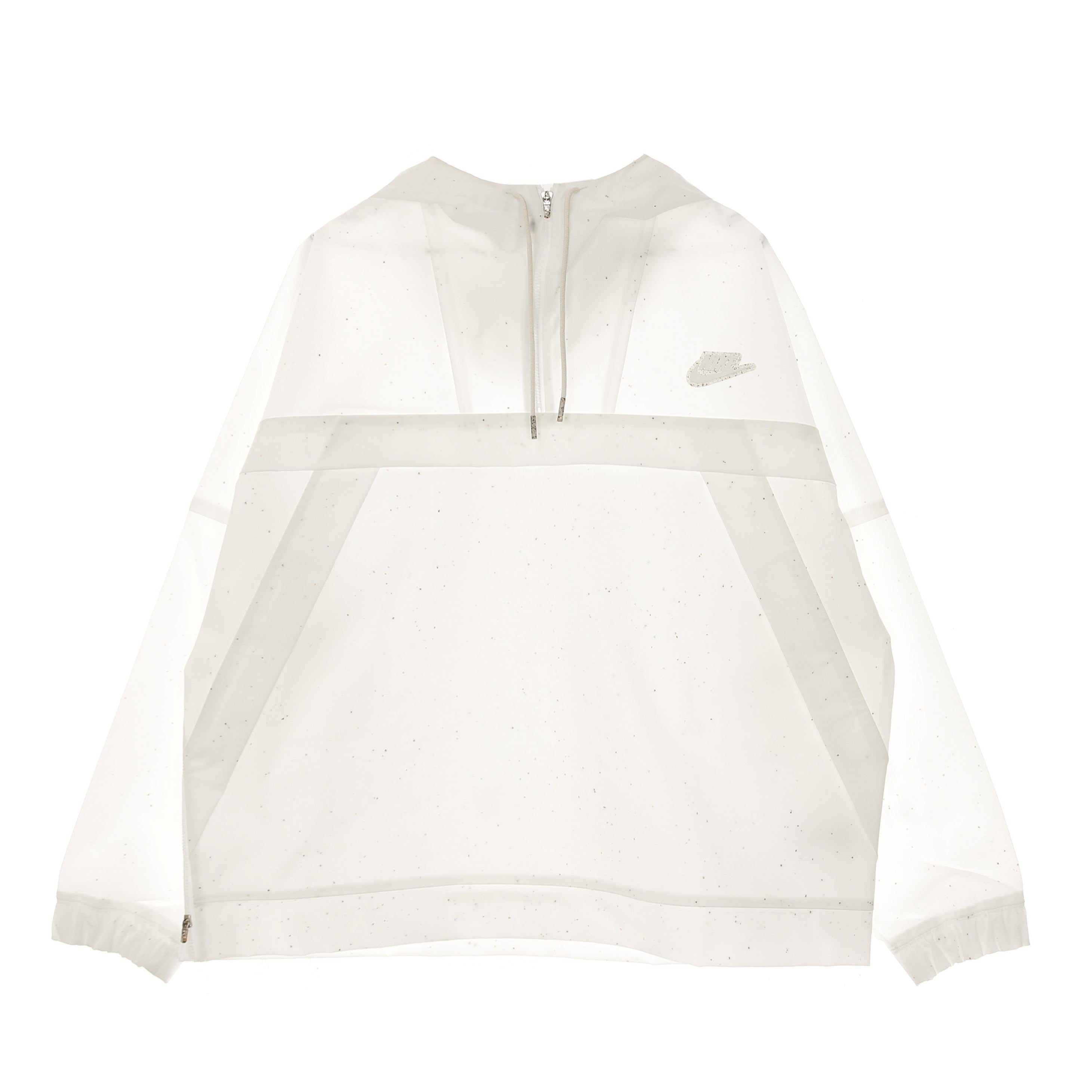 Nike, Giacca A Vento Infilabile Donna W Sportswear Jacket Anorak Trpnt Earth Day, White/white