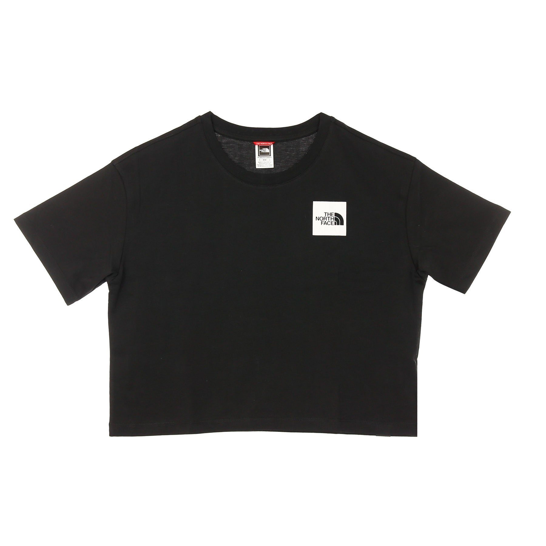 The North Face, Maglietta Corta Donna Cropped Fine Tee, 