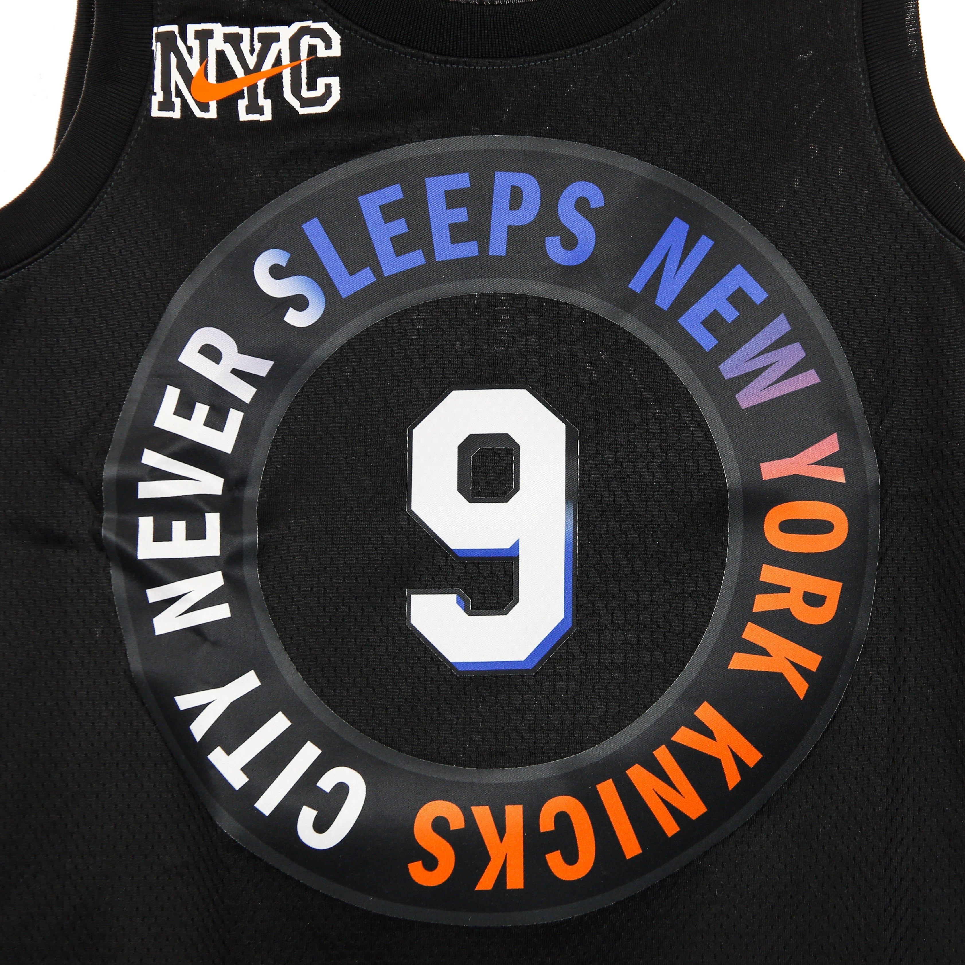 Nike Nba, Canotta Basket Uomo Nba Swingman Jersey City Edition 2020 No 9 Rowan Alexander Barrett Neykni, 