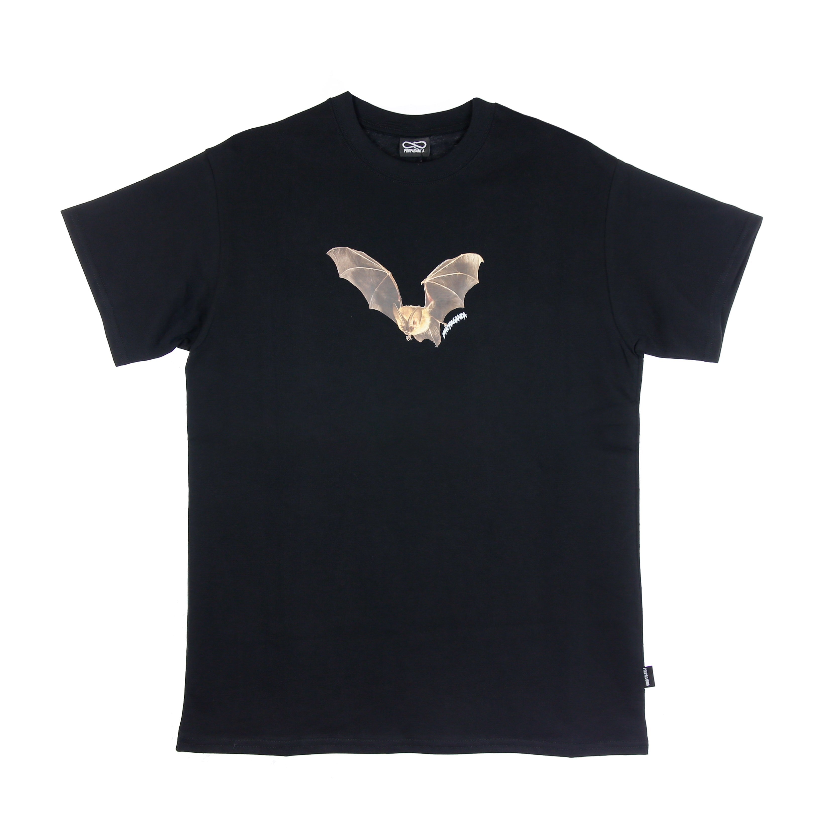 Men's Bat Tee Black T-Shirt