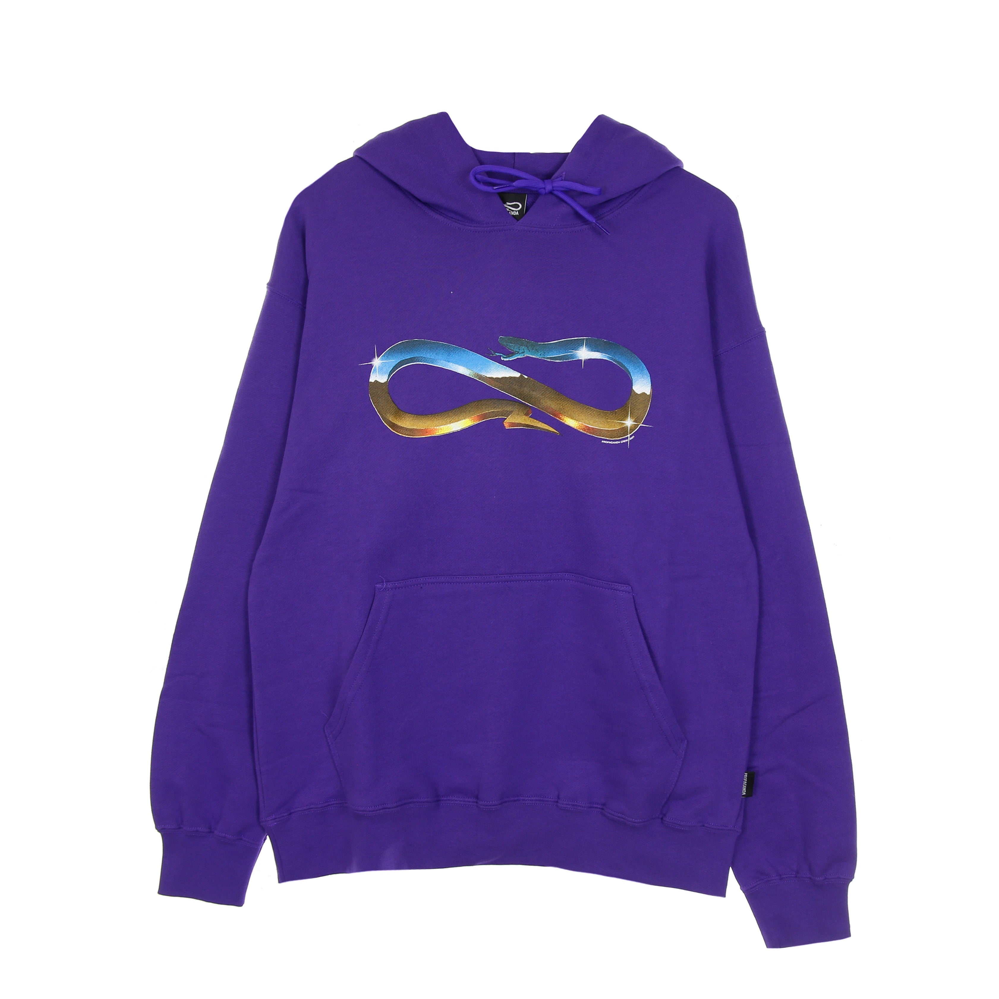 Men's Lightweight Hooded Sweatshirt Logo Desert Hoodie Purple