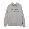 Propaganda, Felpa Leggera Cappuccio Uomo Logo Desert Hoodie, Grey