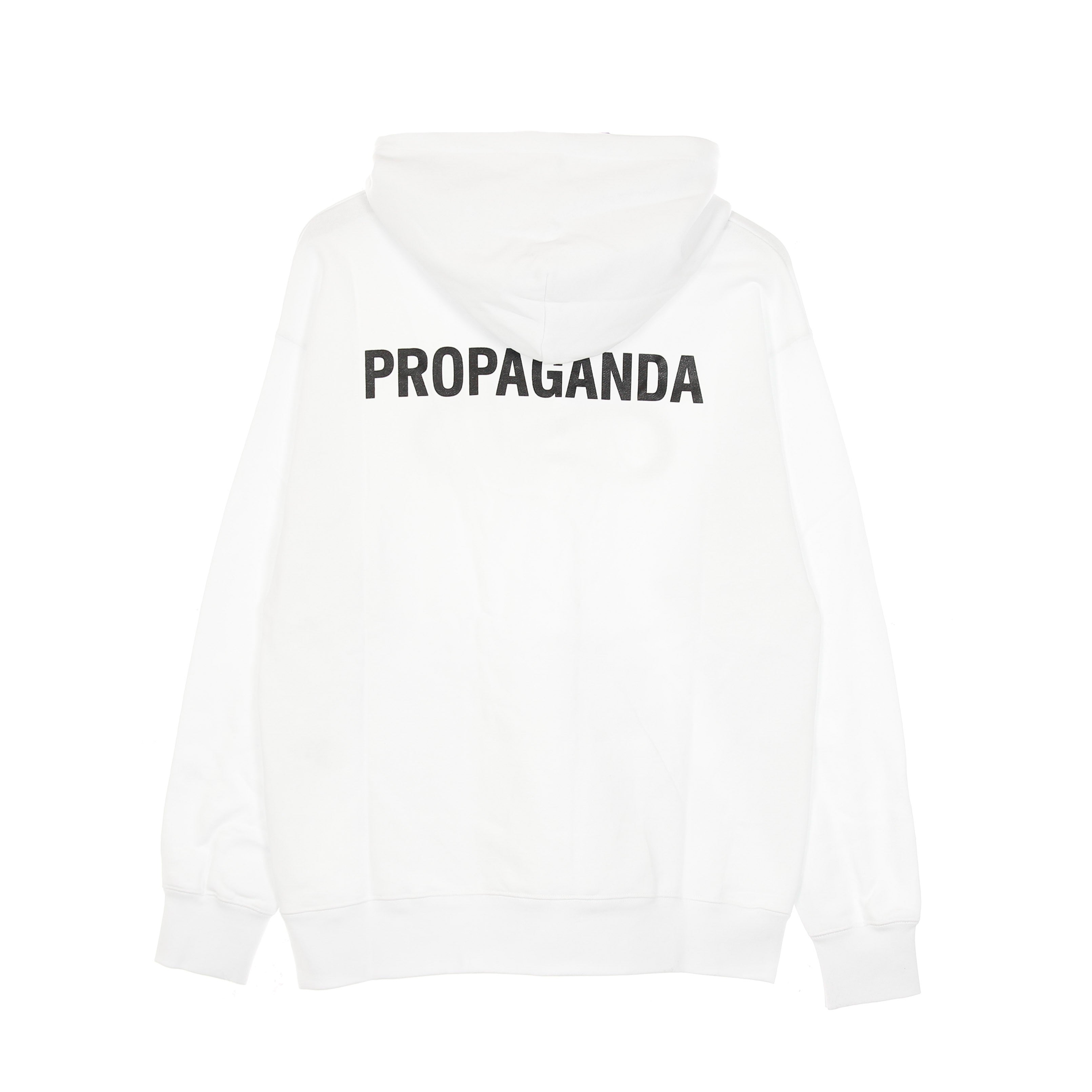 Propaganda, Felpa Leggera Cappuccio Uomo Logo Hoodie, 