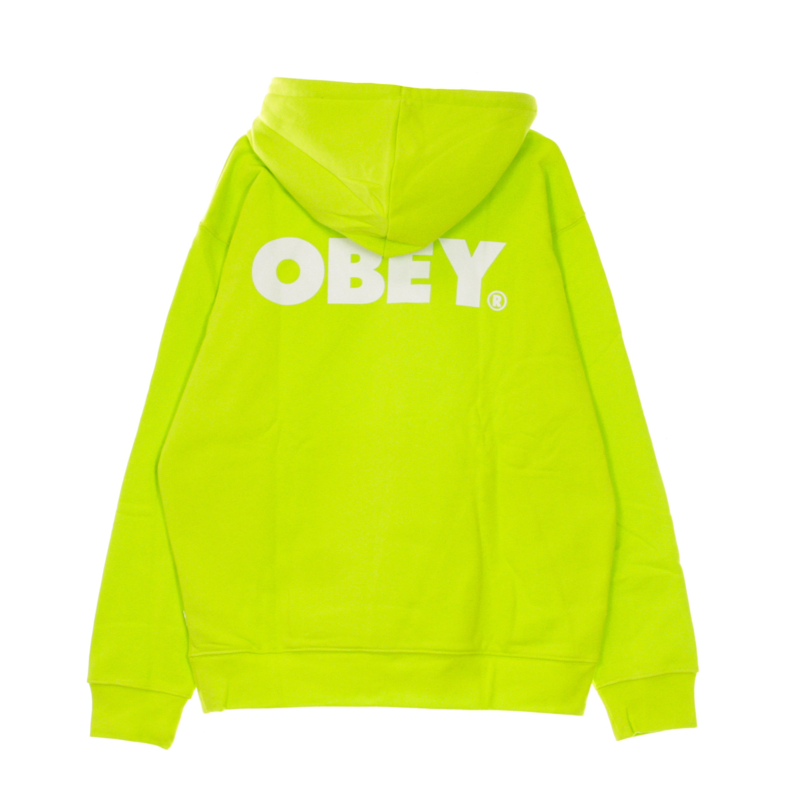 Felpa Cappuccio Uomo Bold Premium Hooded Fleece Lime Punch