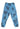 Pantalone Tuta Felpato Uomo Sustainable Tie Dye Sweatpant Blue Multi