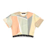 Obey, Maglietta Corta Donna Glen Aspen Top, Peach Multi