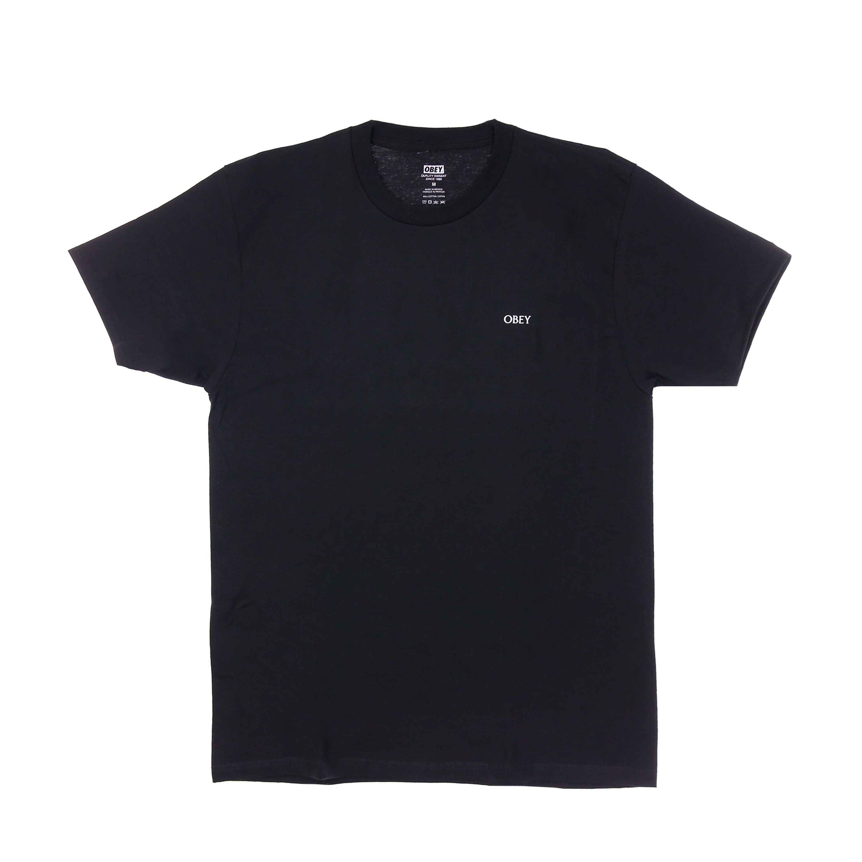 Maglietta Uomo Riot Cop Peace Shield Classic Tee Black