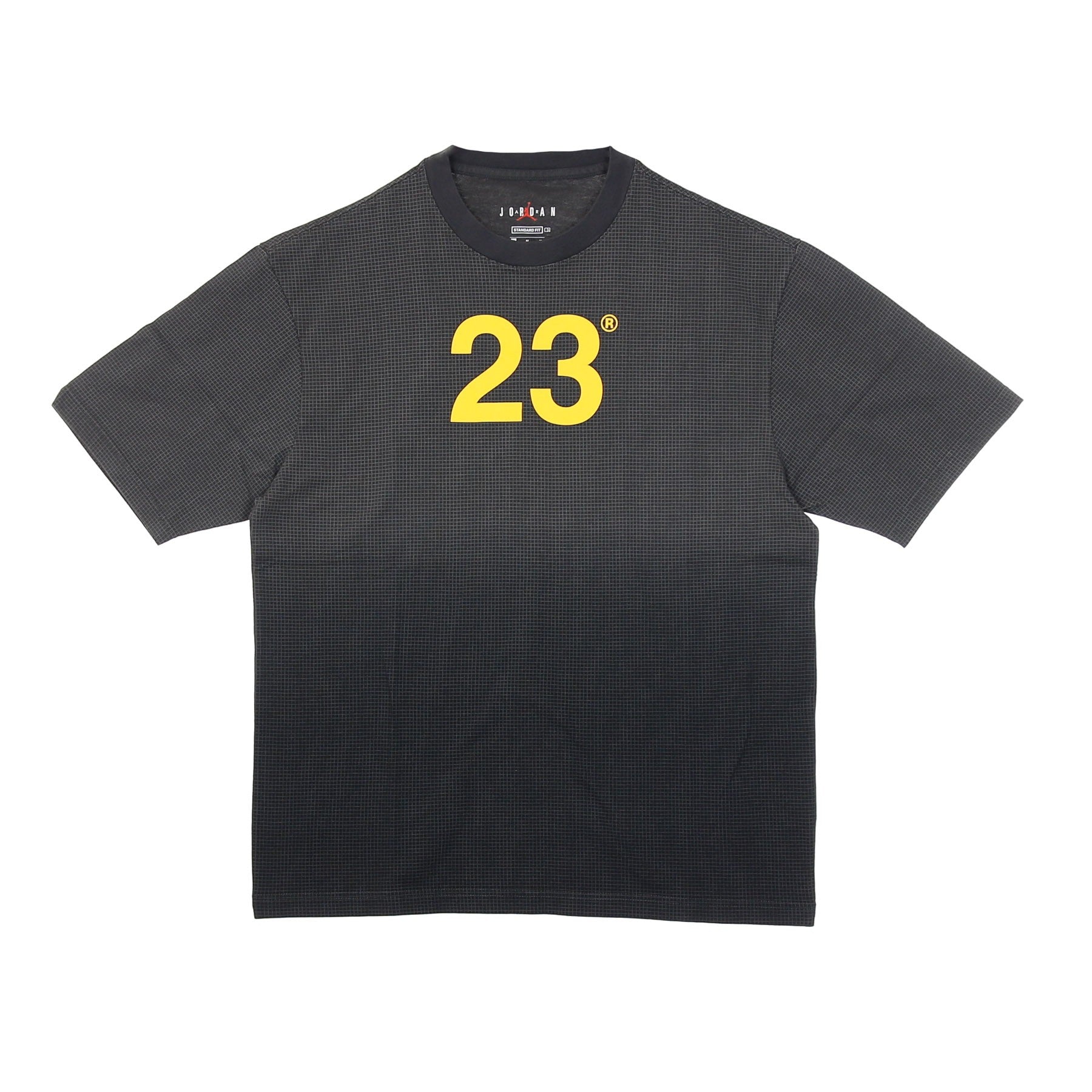 Jordan, Maglietta Uomo M J 23 Engineered Ss Tee, Black/iron Grey