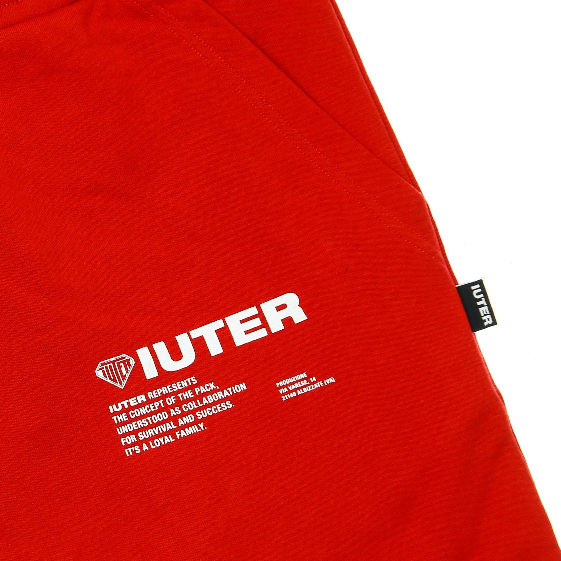 Iuter, Pantalone Corto Tuta Uomo Info Sweatshort, 