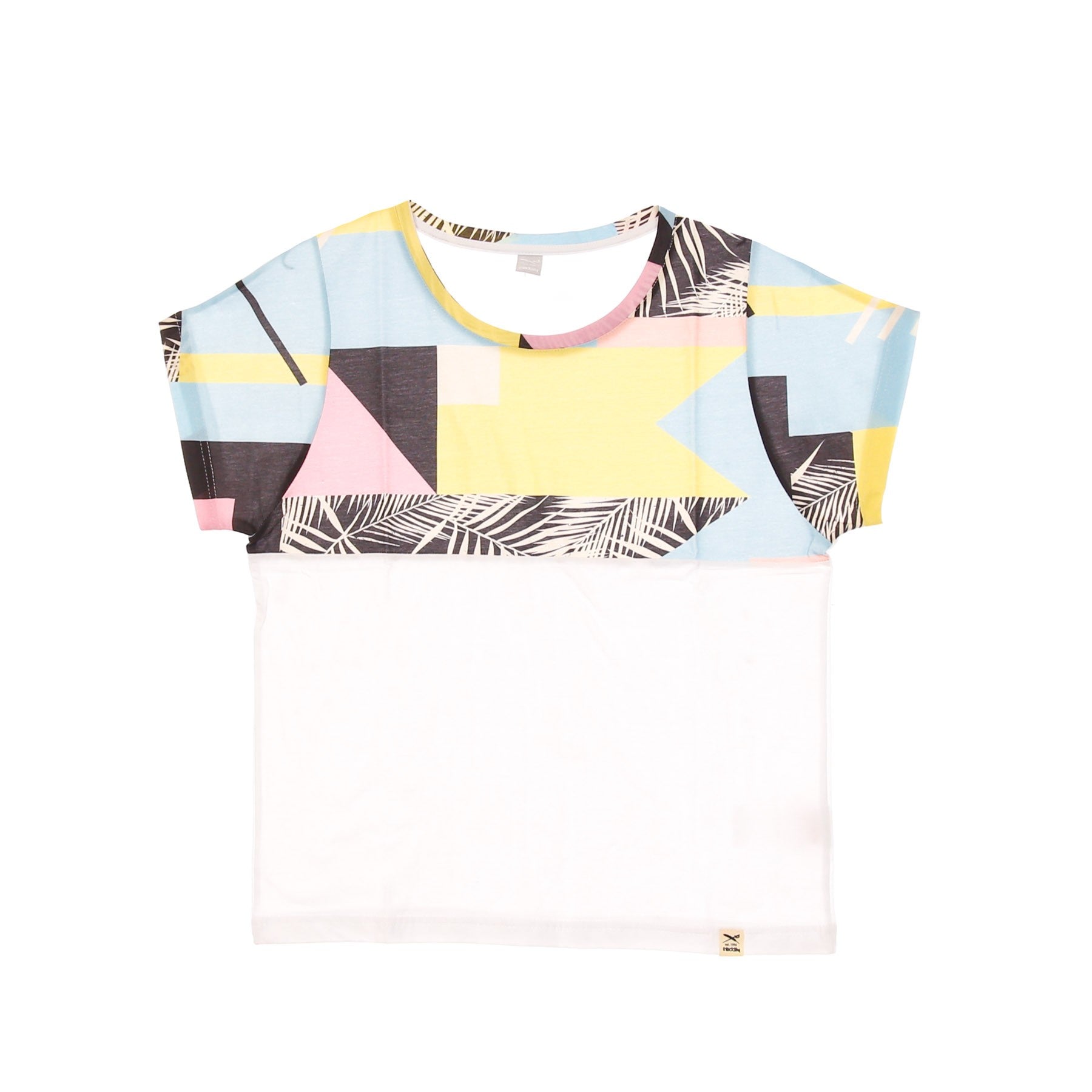 Iriedaily, Maglietta Donna Funky Block 2 Tee, Candy Color