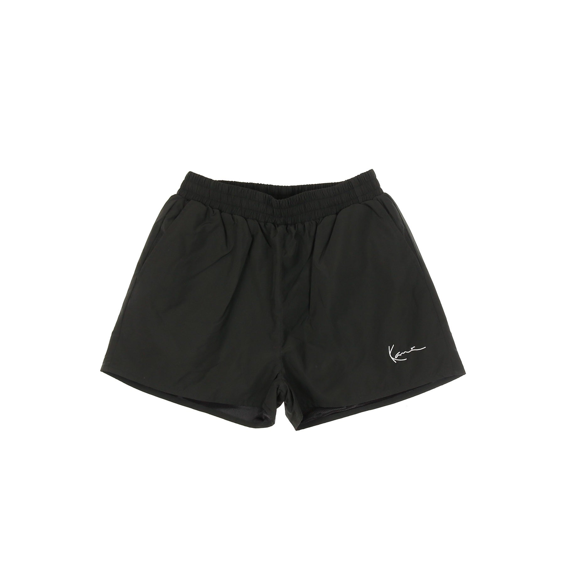 Karl Kani, Pantaloncino Donna Trackshorts, Black/white/black