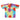 Men's T-Shirt Bold Heavyweight Blotch Tie Dye Tee Oxy Fire Blotch