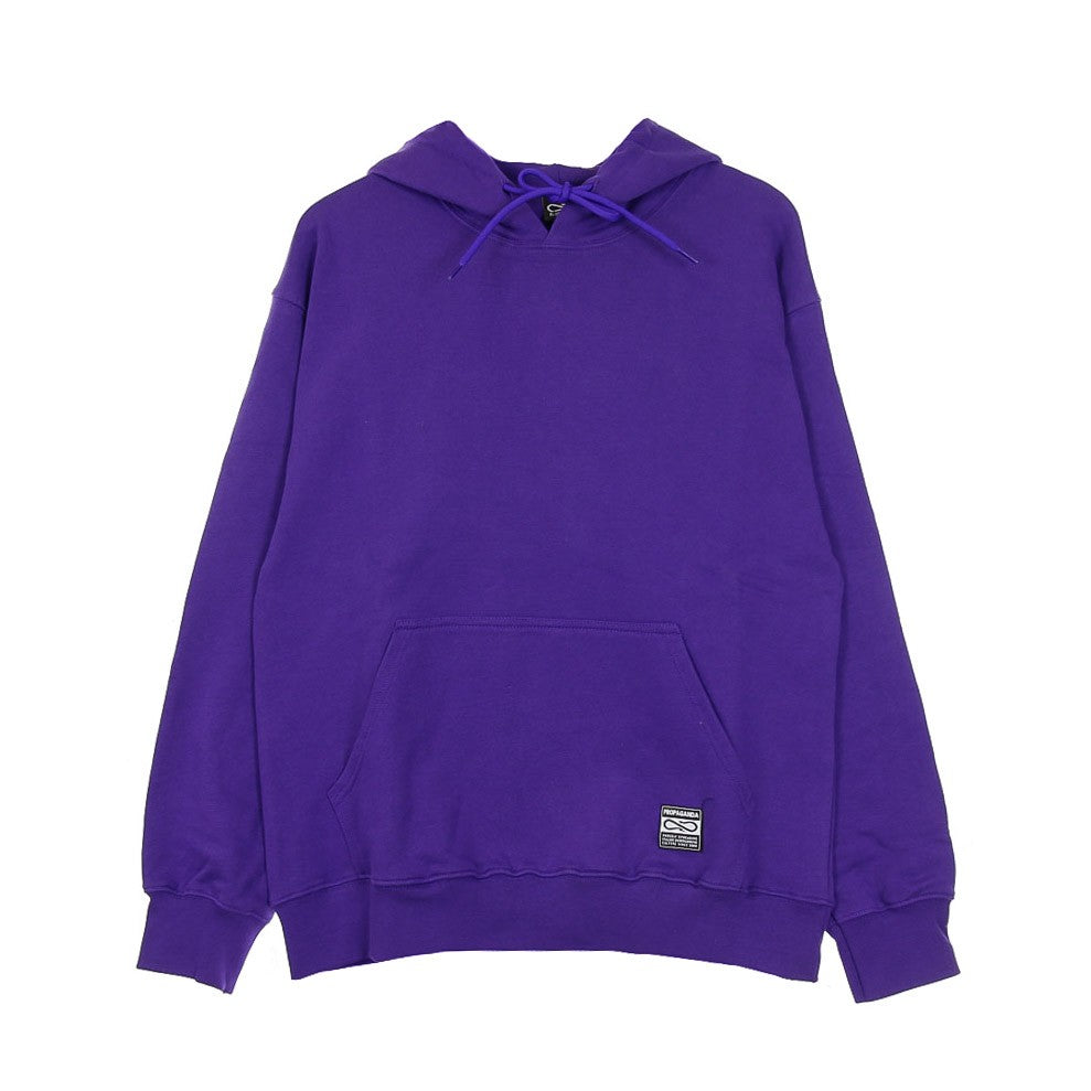 Lightweight Hooded Sweatshirt for Men Blank Hoodie Purple