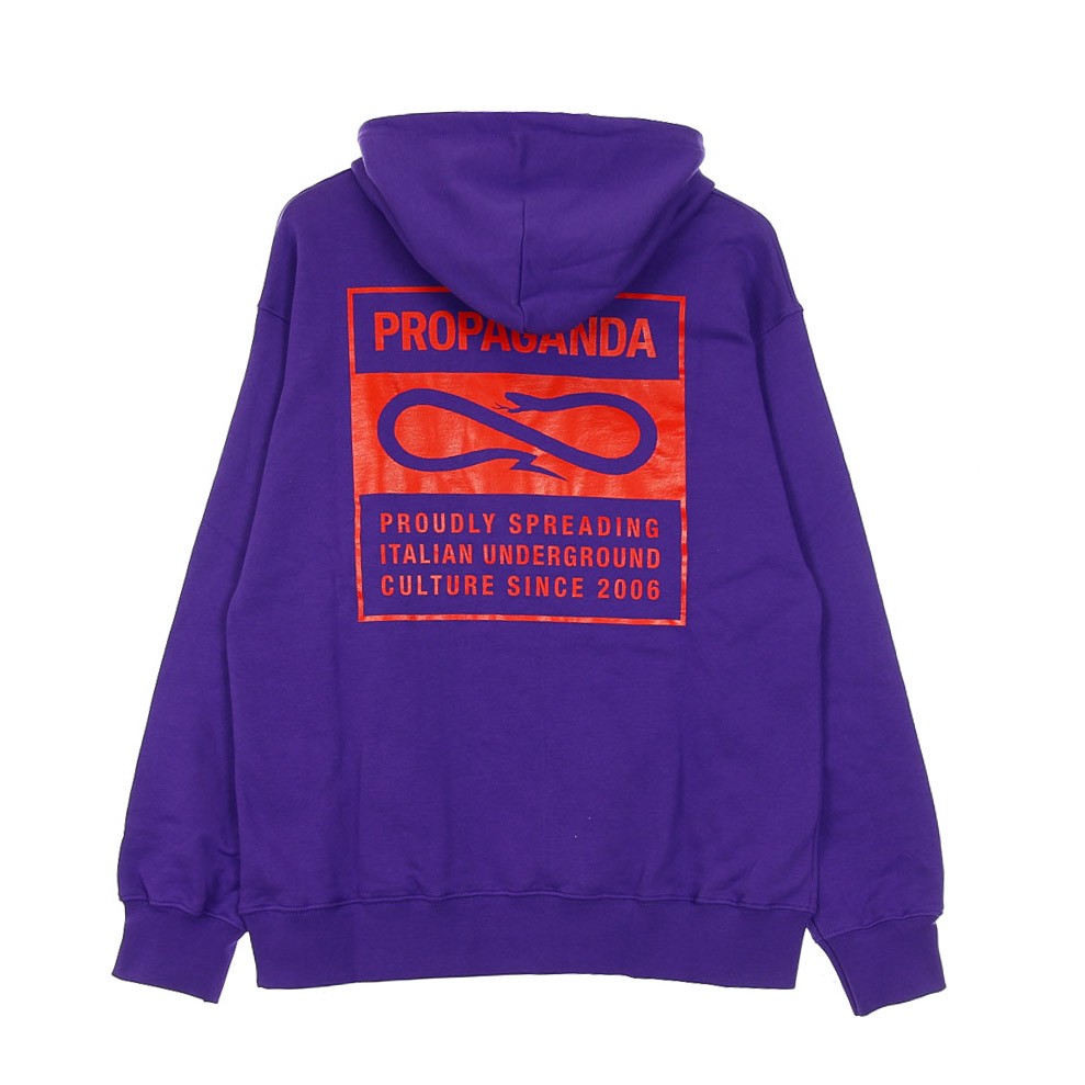 Lightweight Hooded Sweatshirt for Men Blank Hoodie Purple