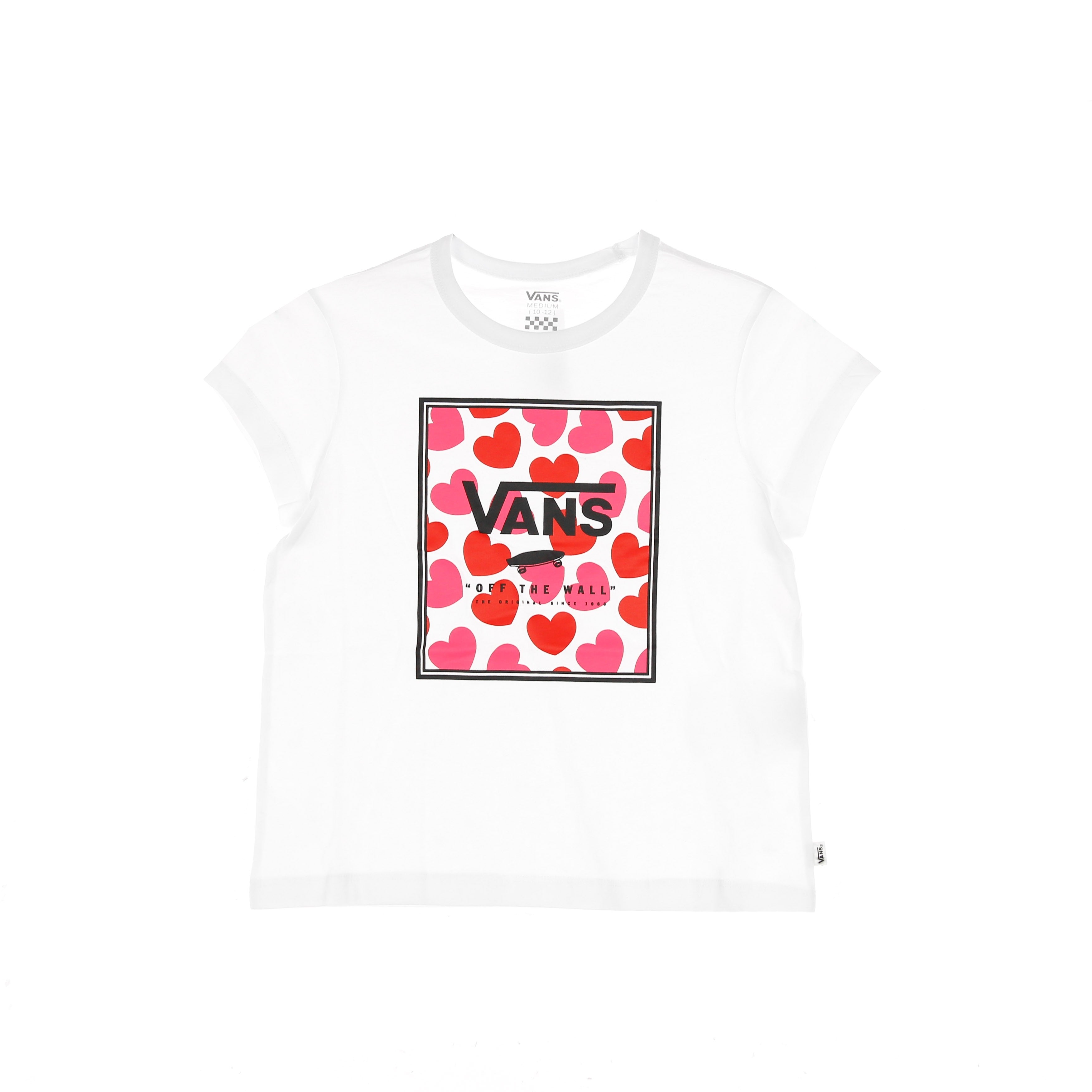 Girl T -Shirt Candores Corazones Blancos