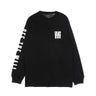 Vans, Maglietta Manica Lunga Uomo Reflect L/s, Black