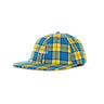 Obey, Cappellino Visiera Piatta Uomo Madras Duckbill, Lemon Multi