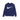 Nike, Felpa Leggera Cappuccio Bambino B Sportswear Fleece Swoosh Hooded Pullover, Midnight Navy/white