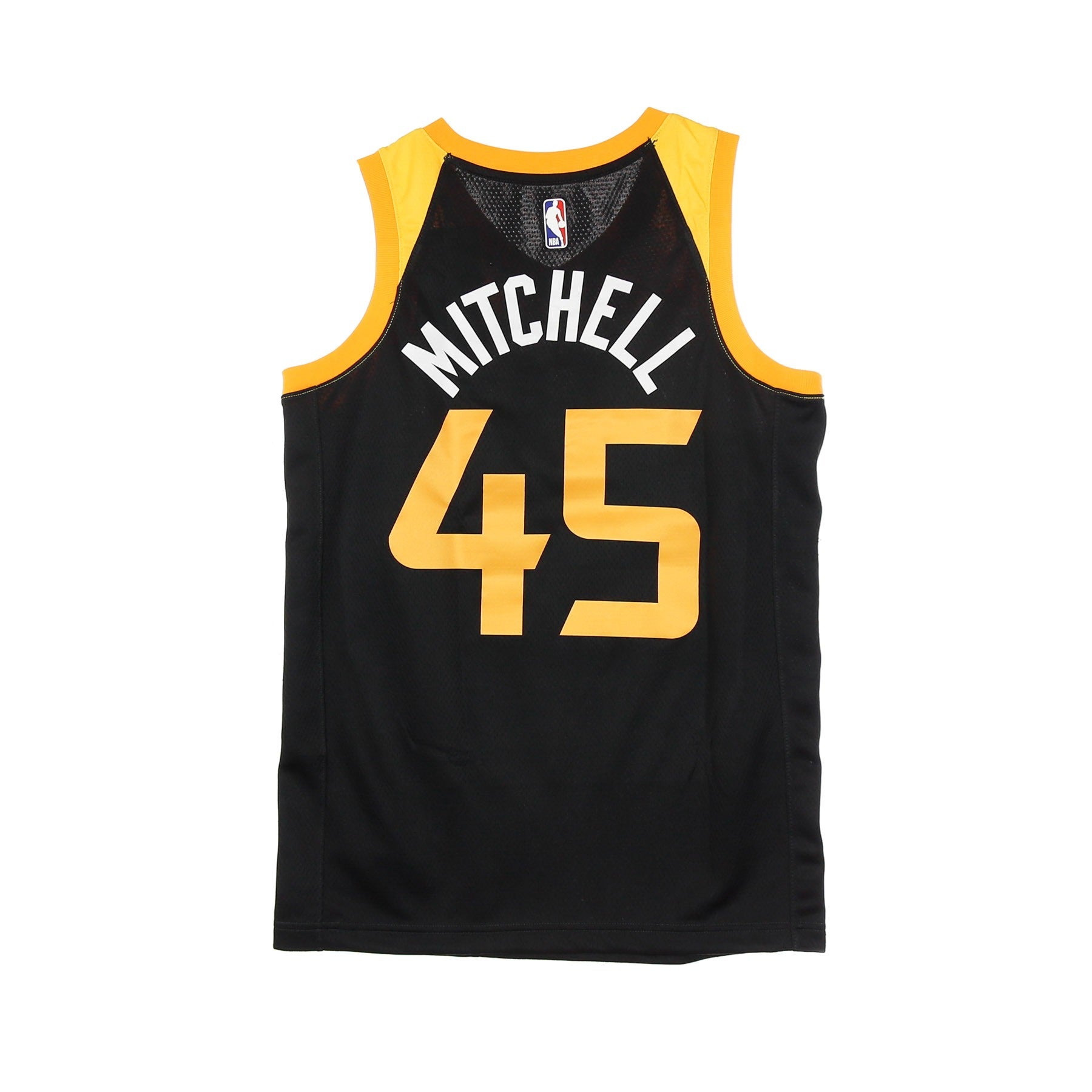 Nike Nba, Canotta Basket Uomo Nba Swingman  Jersey City Edition 2020 No 45 Donovan Mitchell Utajaz, 