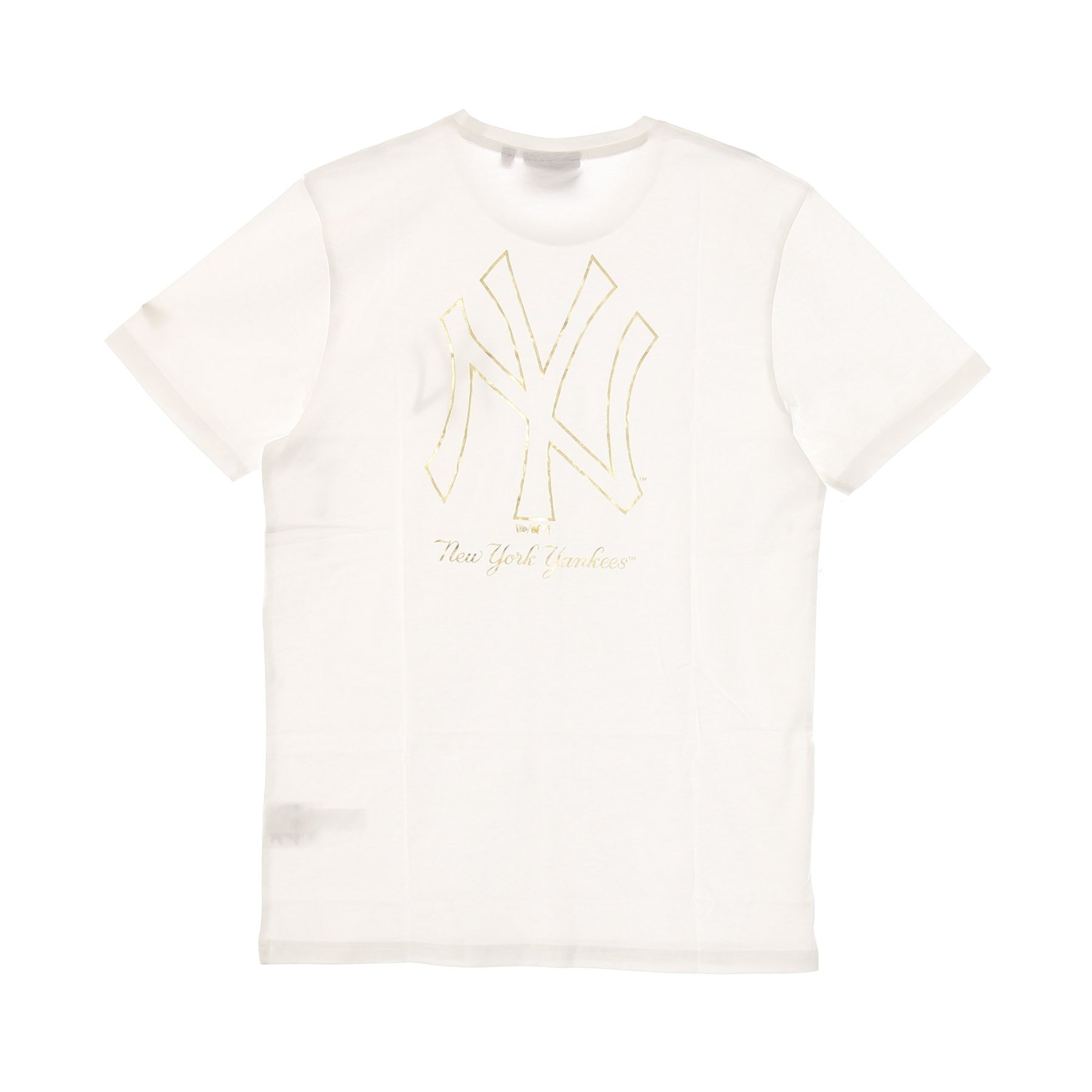 New Era, Maglietta Uomo Mlb Metallic Tee Neyyan, 