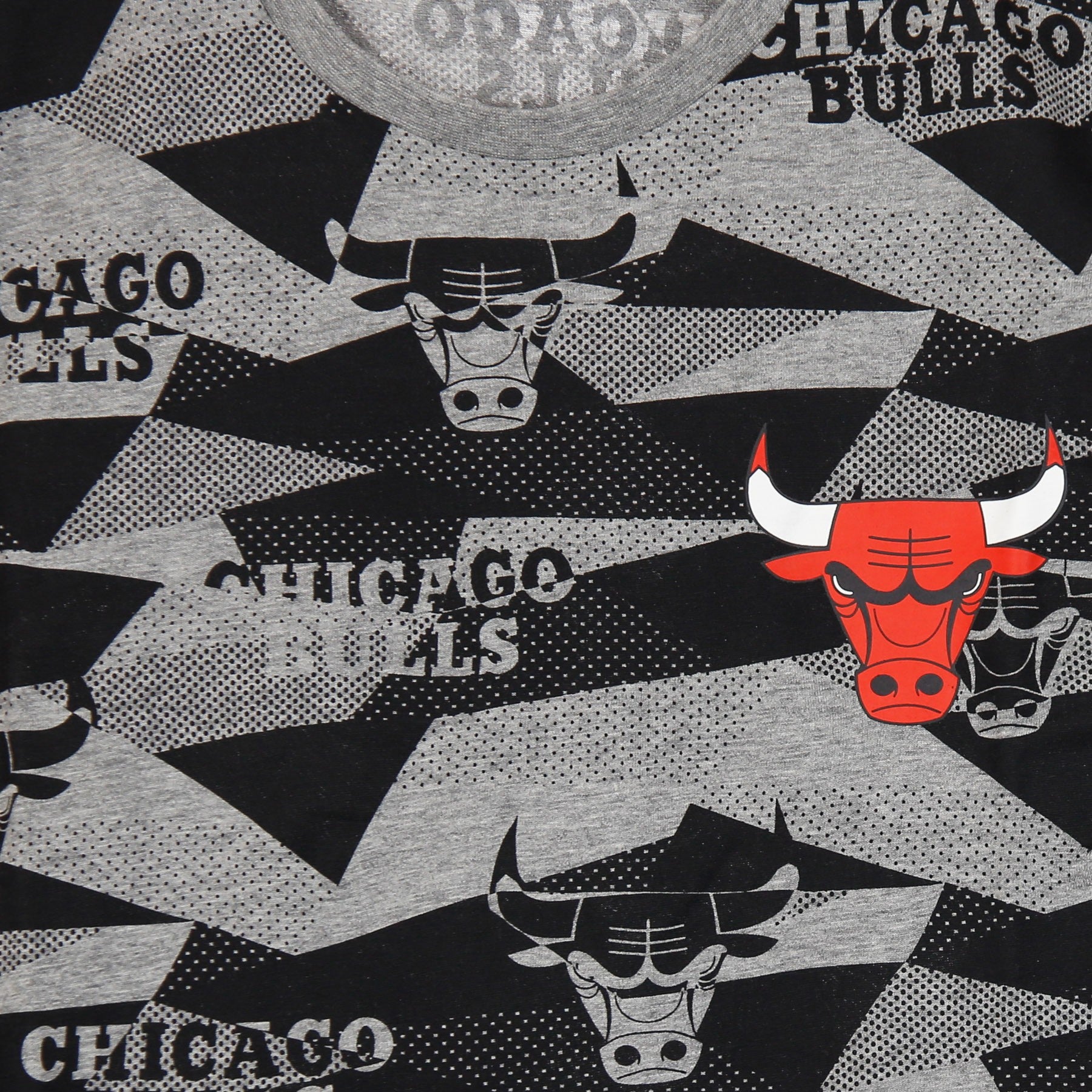 New Era, Maglietta Uomo Nba Geometric Aop Tee Chibul, 