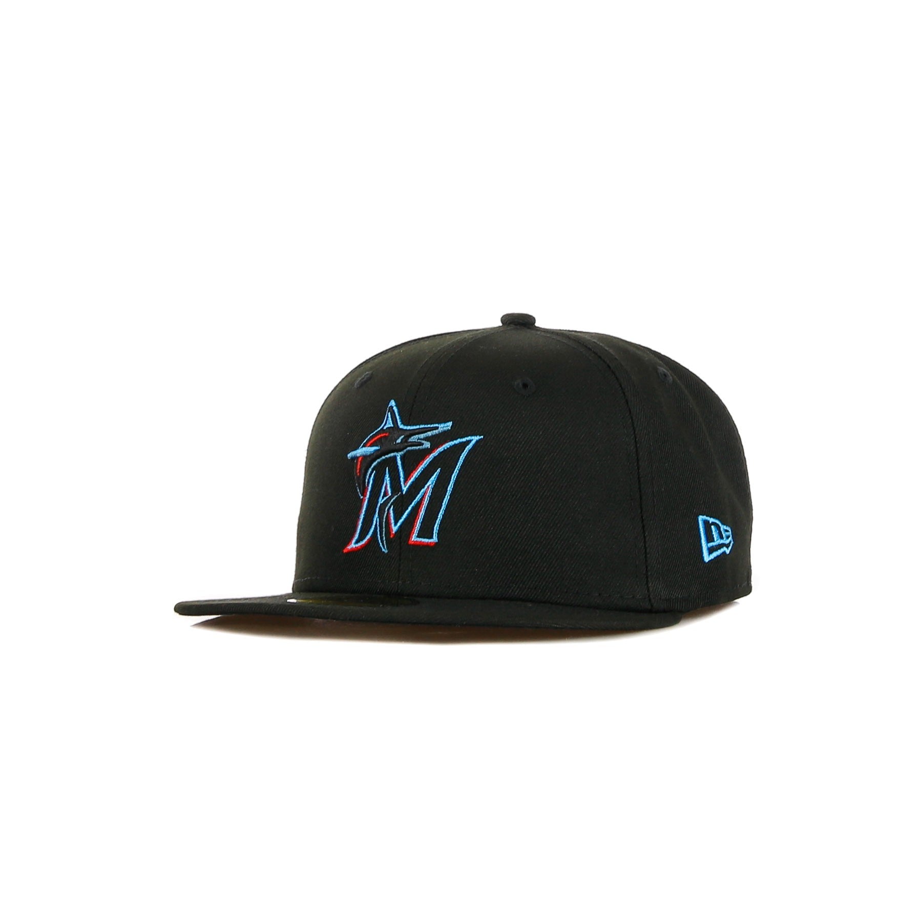 New Era, Cappellino Visiera Piatta Uomo Mlb Ac Perf 5950 Emea Game Miamar, Original Team Colors