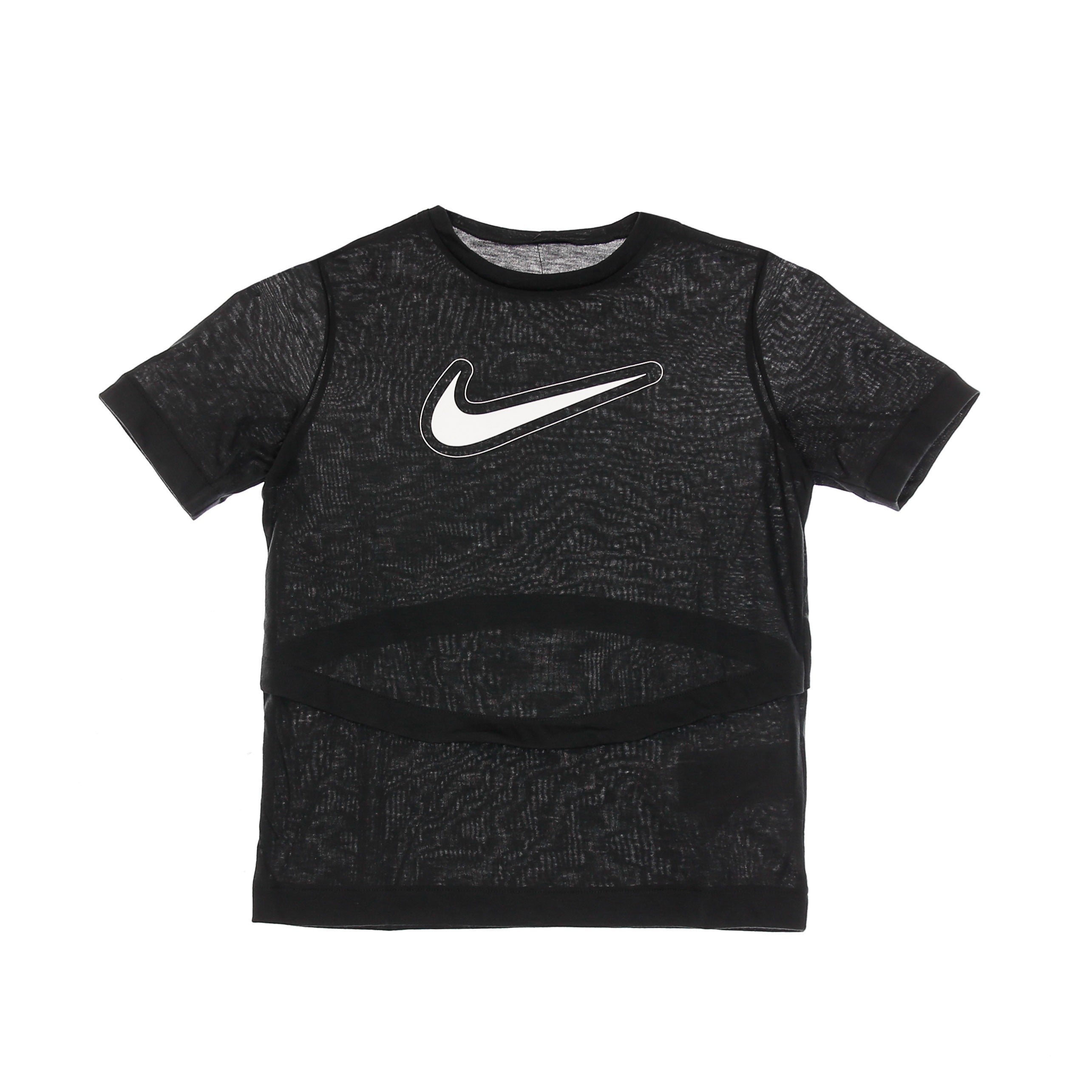 Nike, Maglietta Ragazzo G  Dry Trophy Top, Black/black/white