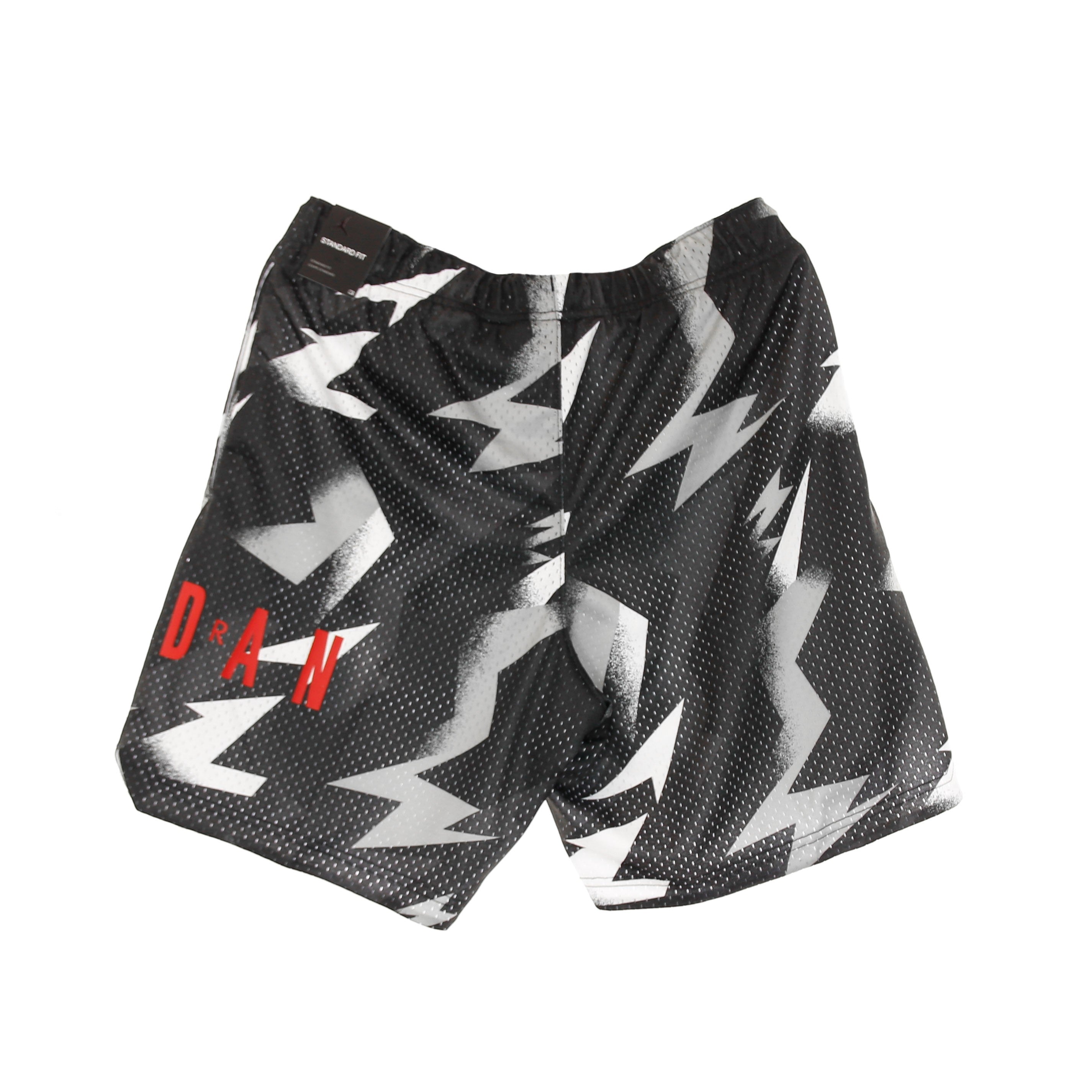 Jordan, Pantaloncino Tipo Basket Uomo M  Jumpman Air Mesh All Over Print Short, Black