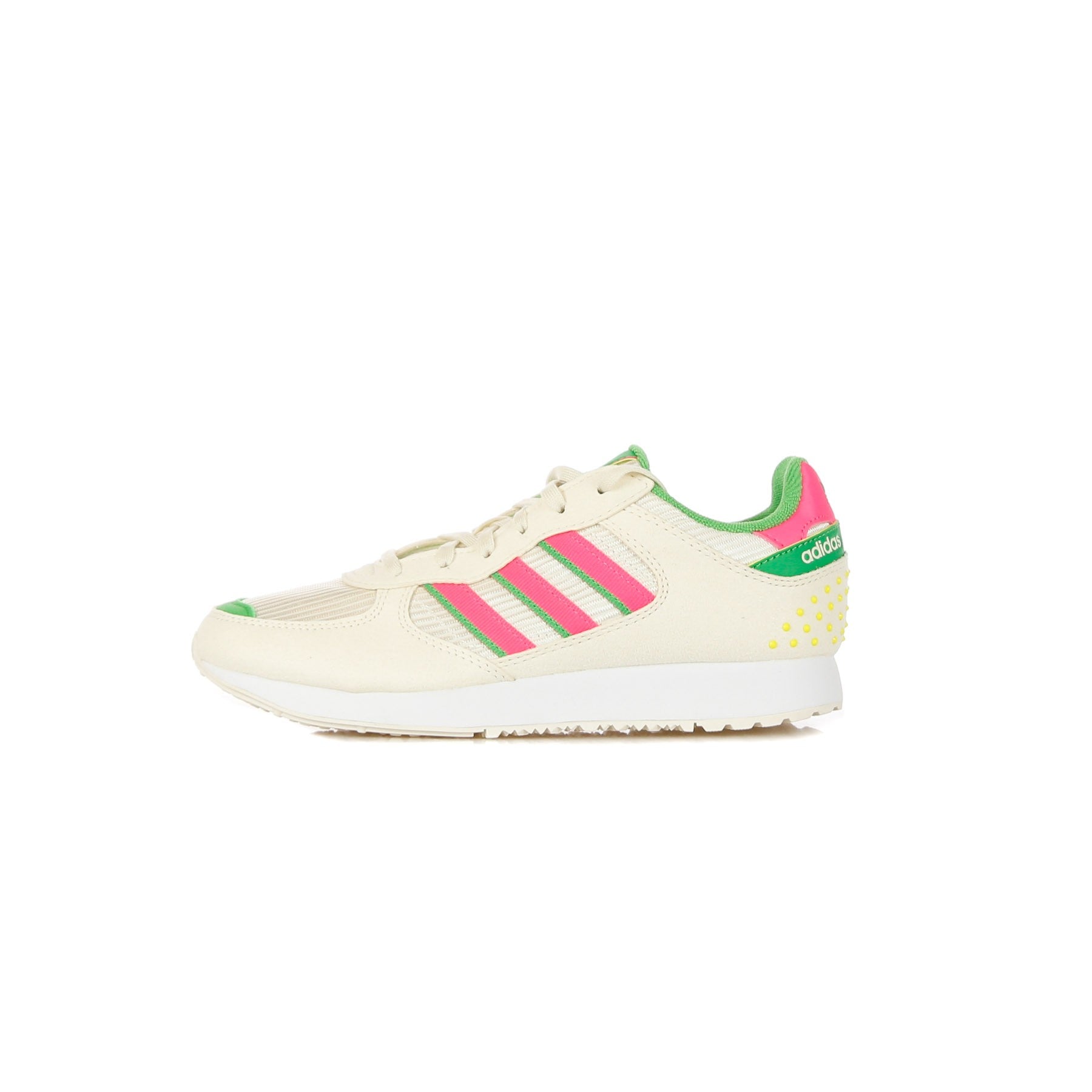 Low Scarpa Woman W Special 21 Crema White/Solar Pink/Energy Green