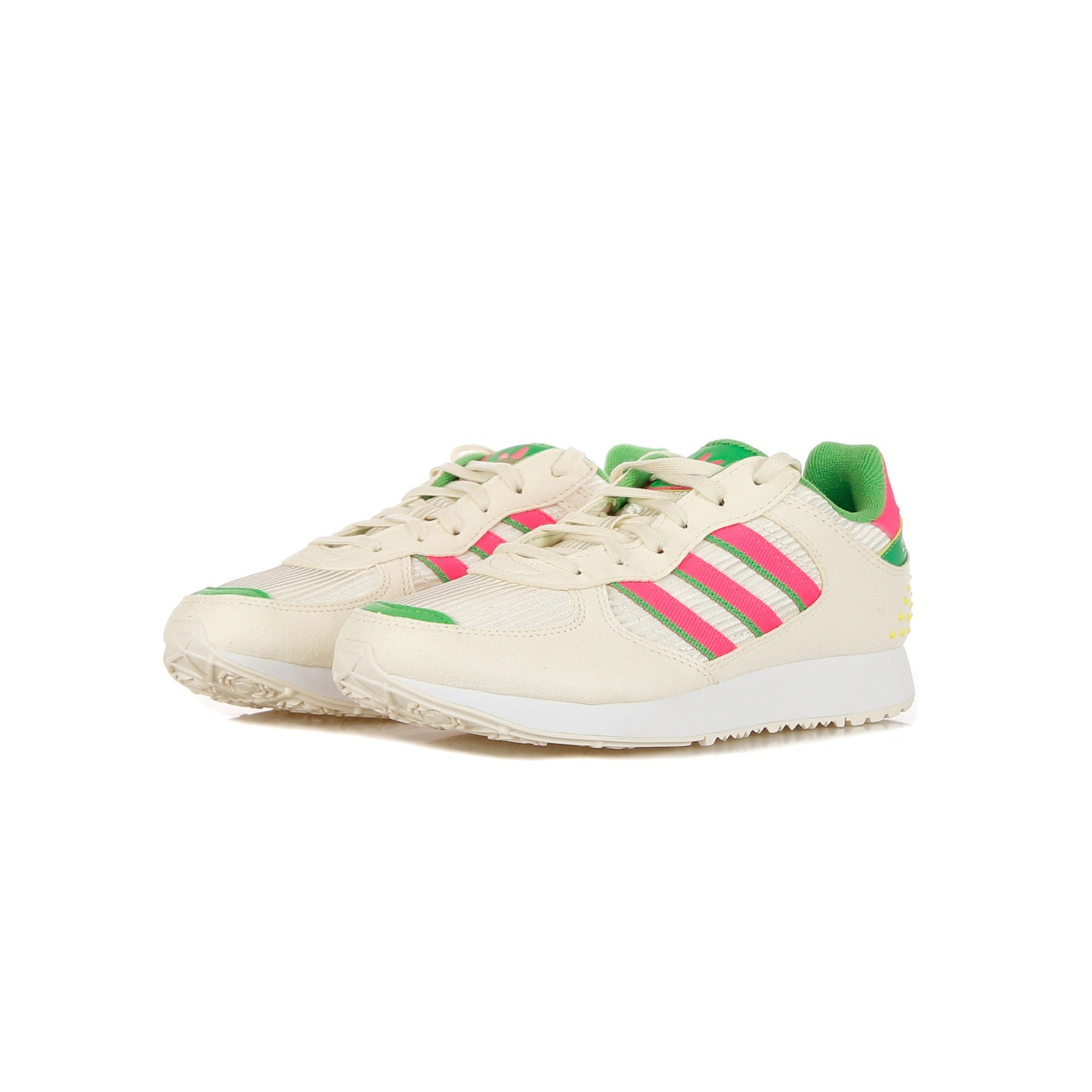 Low Scarpa Woman W Special 21 Crema White/Solar Pink/Energy Green