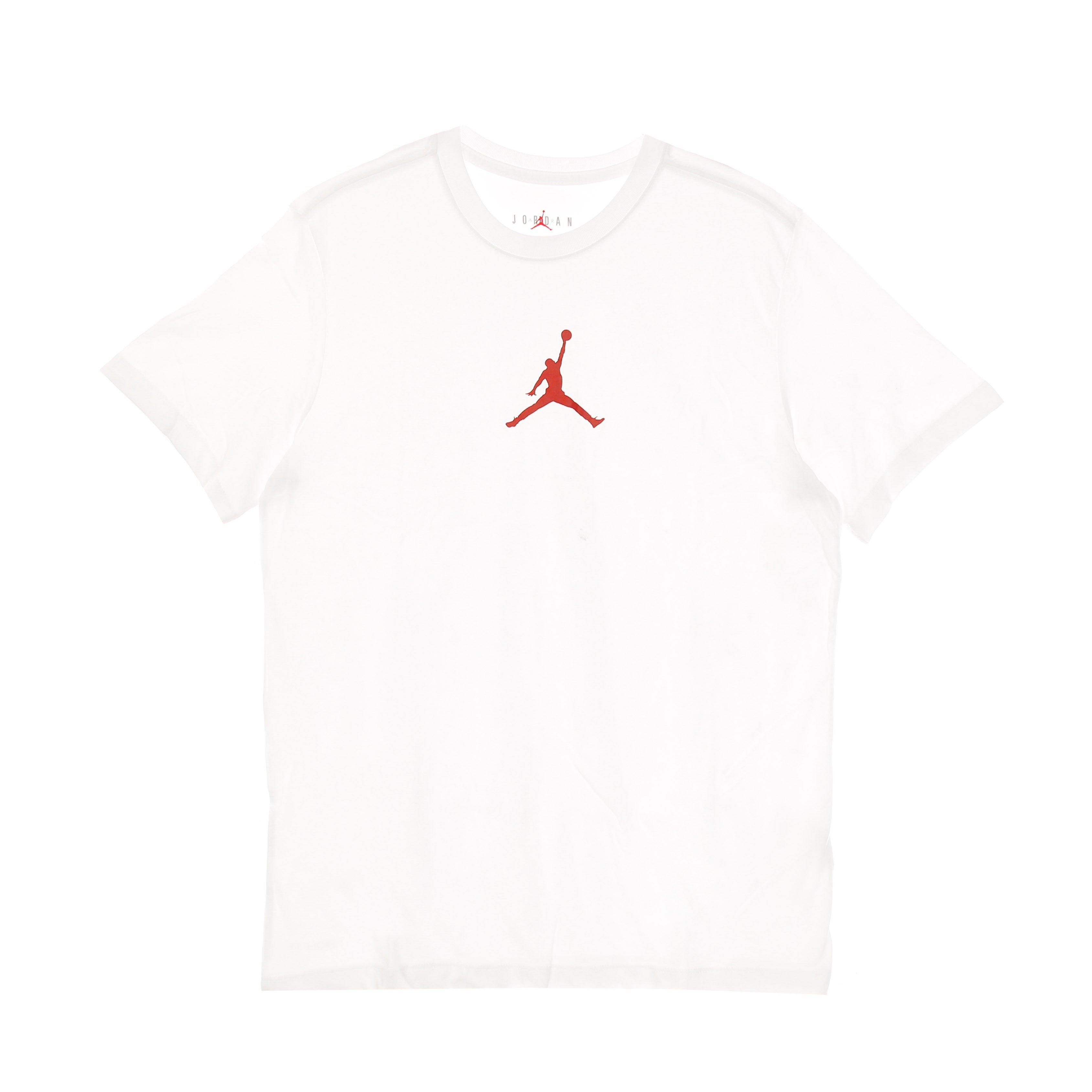 Men's T-Shirt M Jumpman Dry Fit Ss Crew White/gym Red