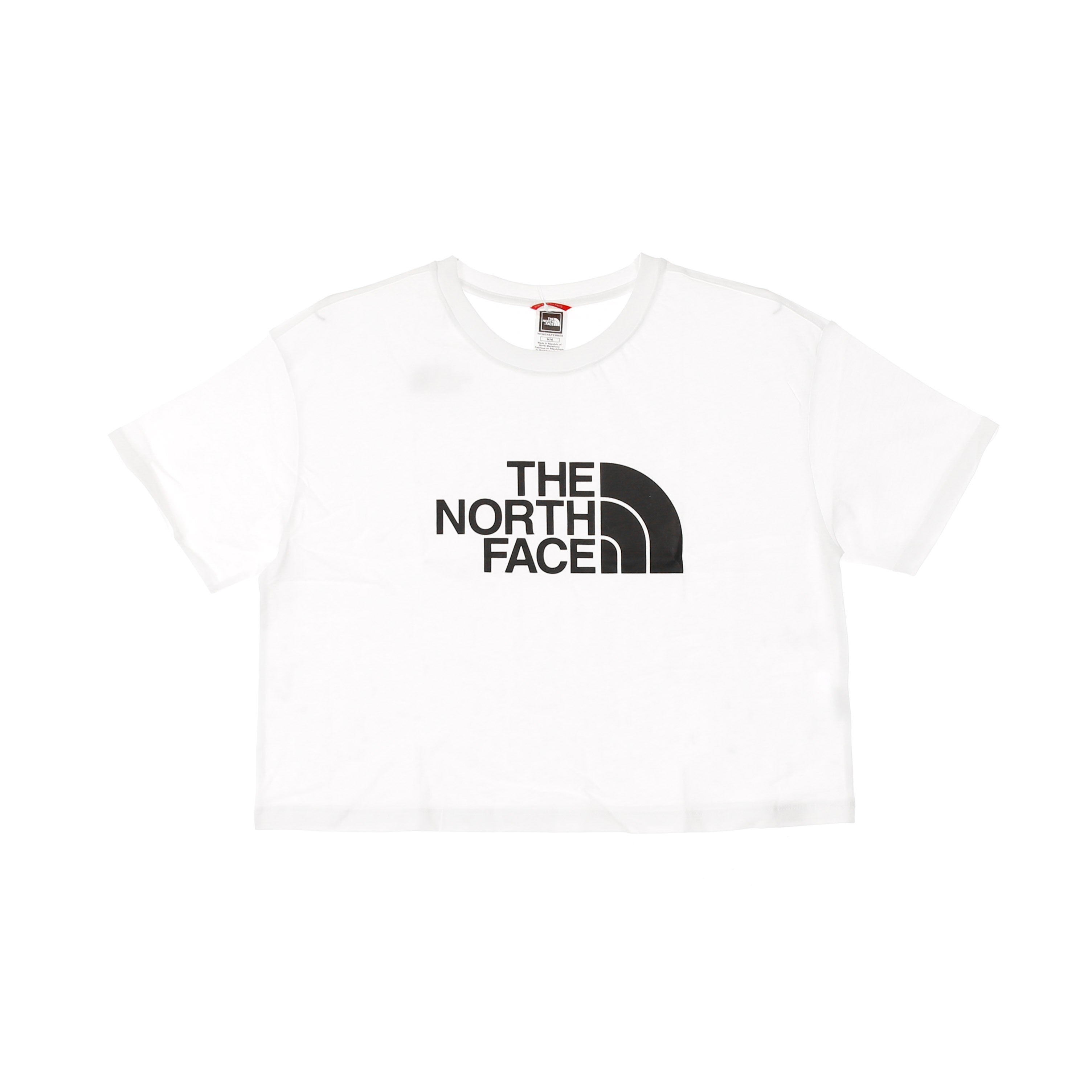 The North Face, Maglietta Corta Donna W Cropped Easy Tee, White