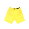 Carhartt Wip, Pantalone Corto Uomo Clover Short, Limoncello Stone Washed