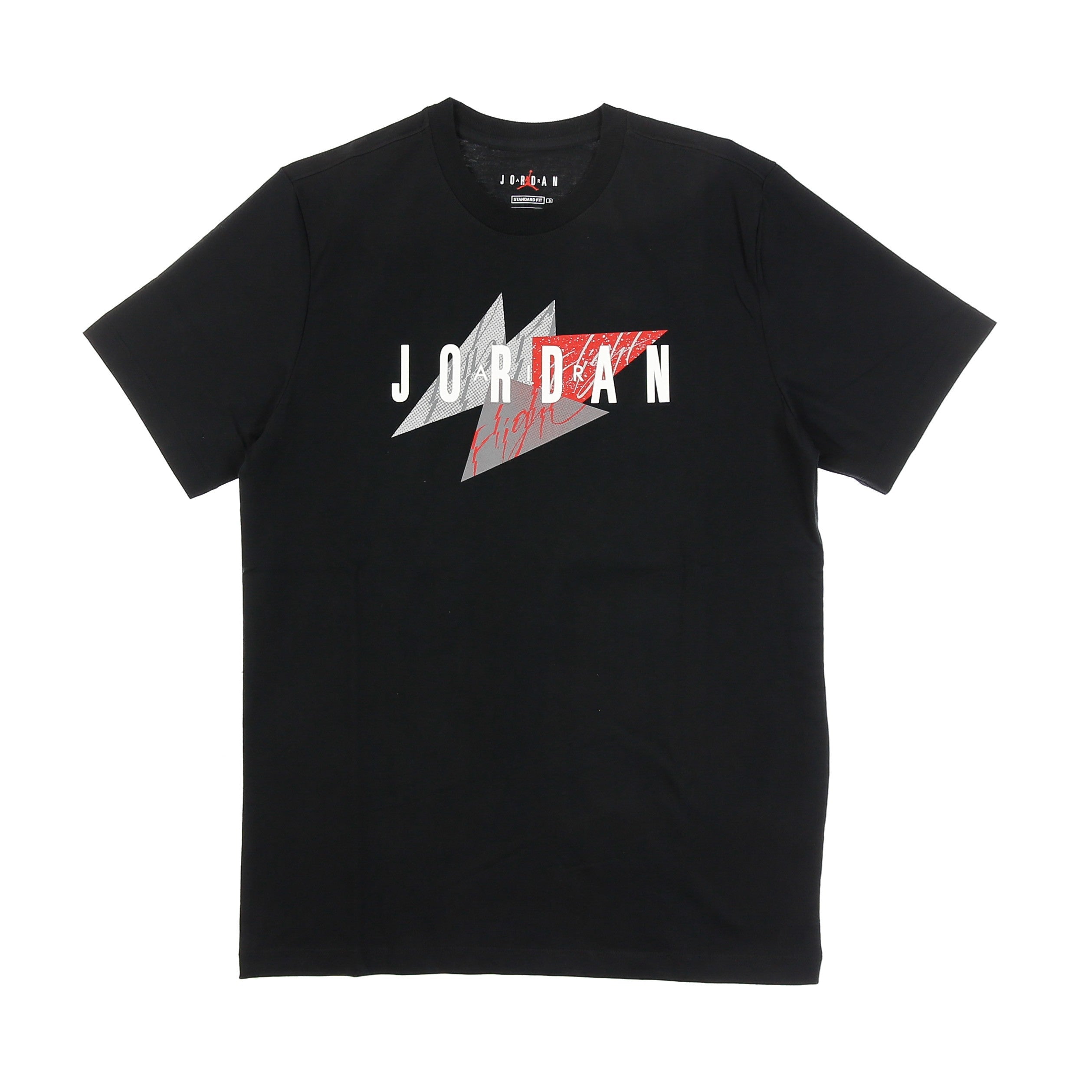 Jumpman Air Wordmark Crew Black T -Shirt