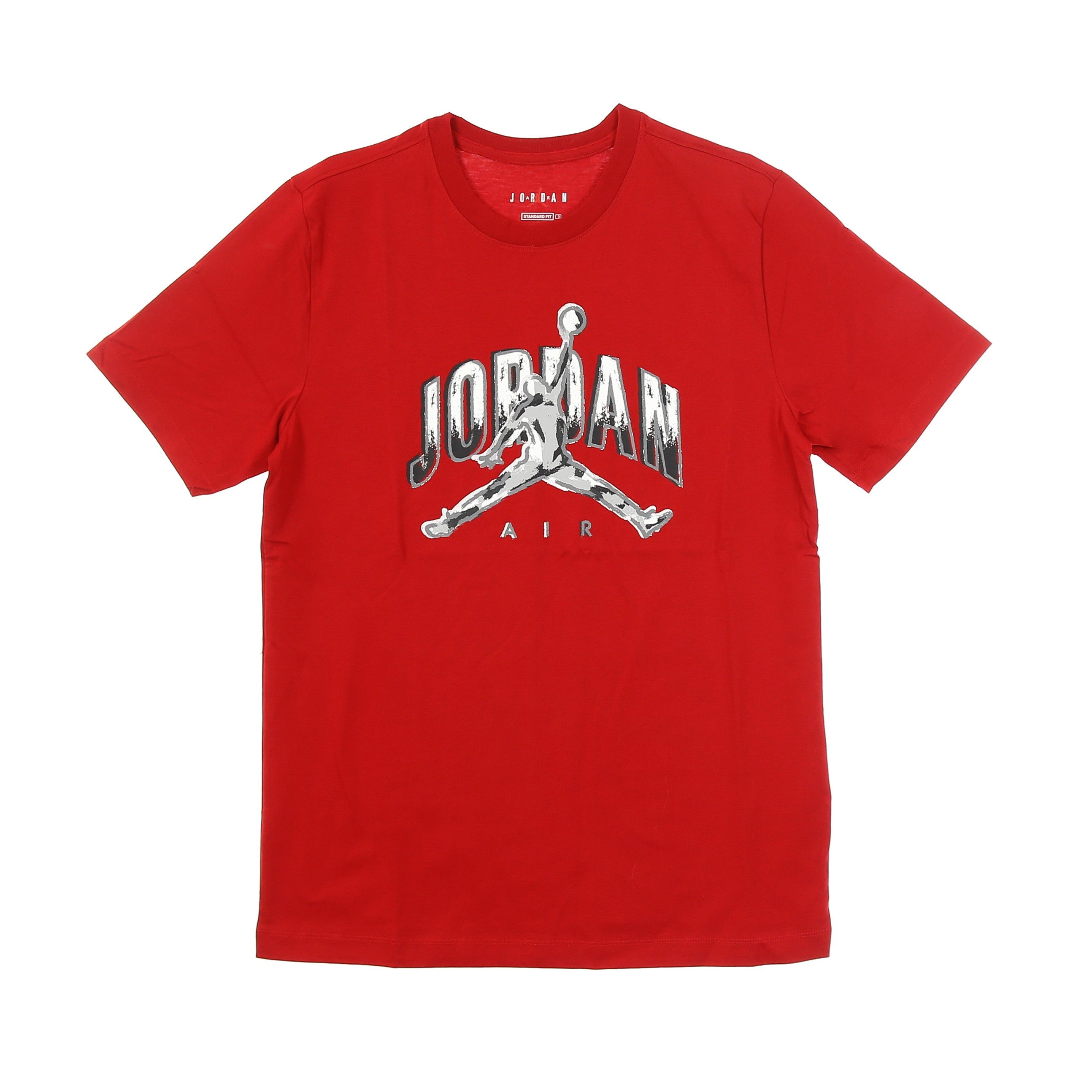 Jordan, Maglietta Uomo Brand Jordan Air Crew, Gym Red