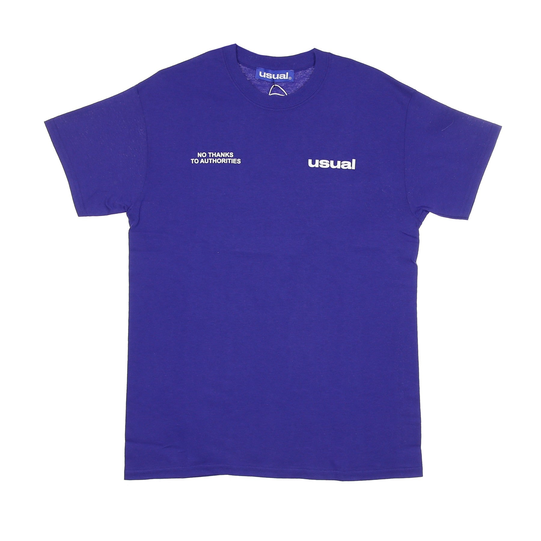 Maglietta Uomo Usual Outline Cobalt