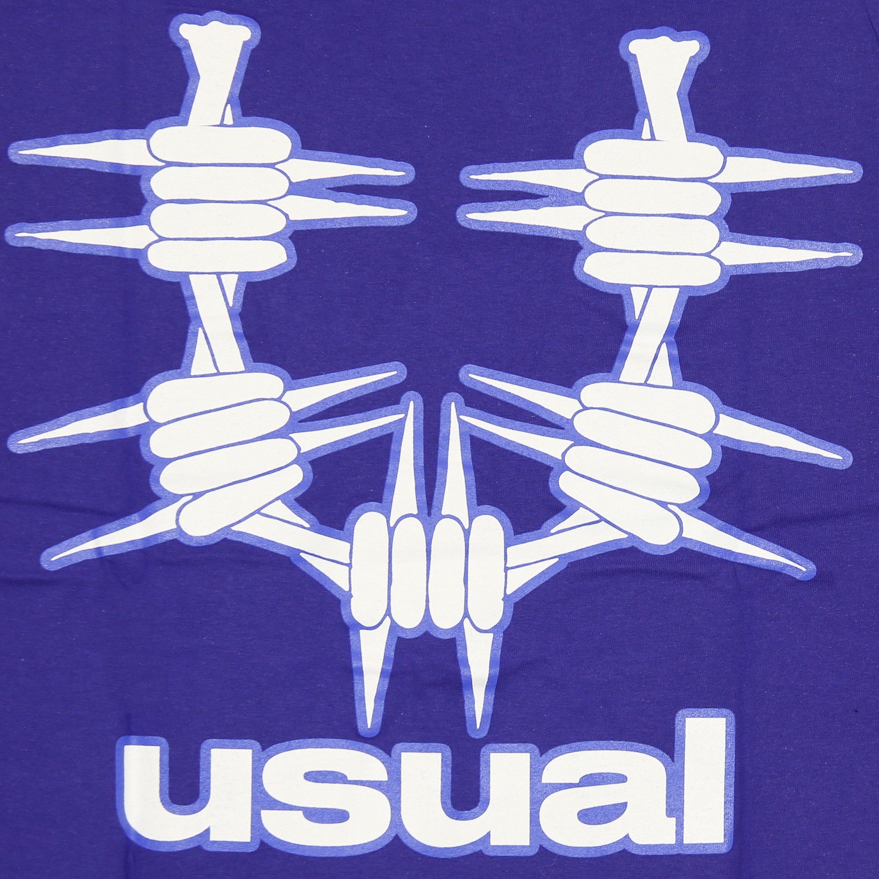 Usual Outline Cobalt Men's T-Shirt