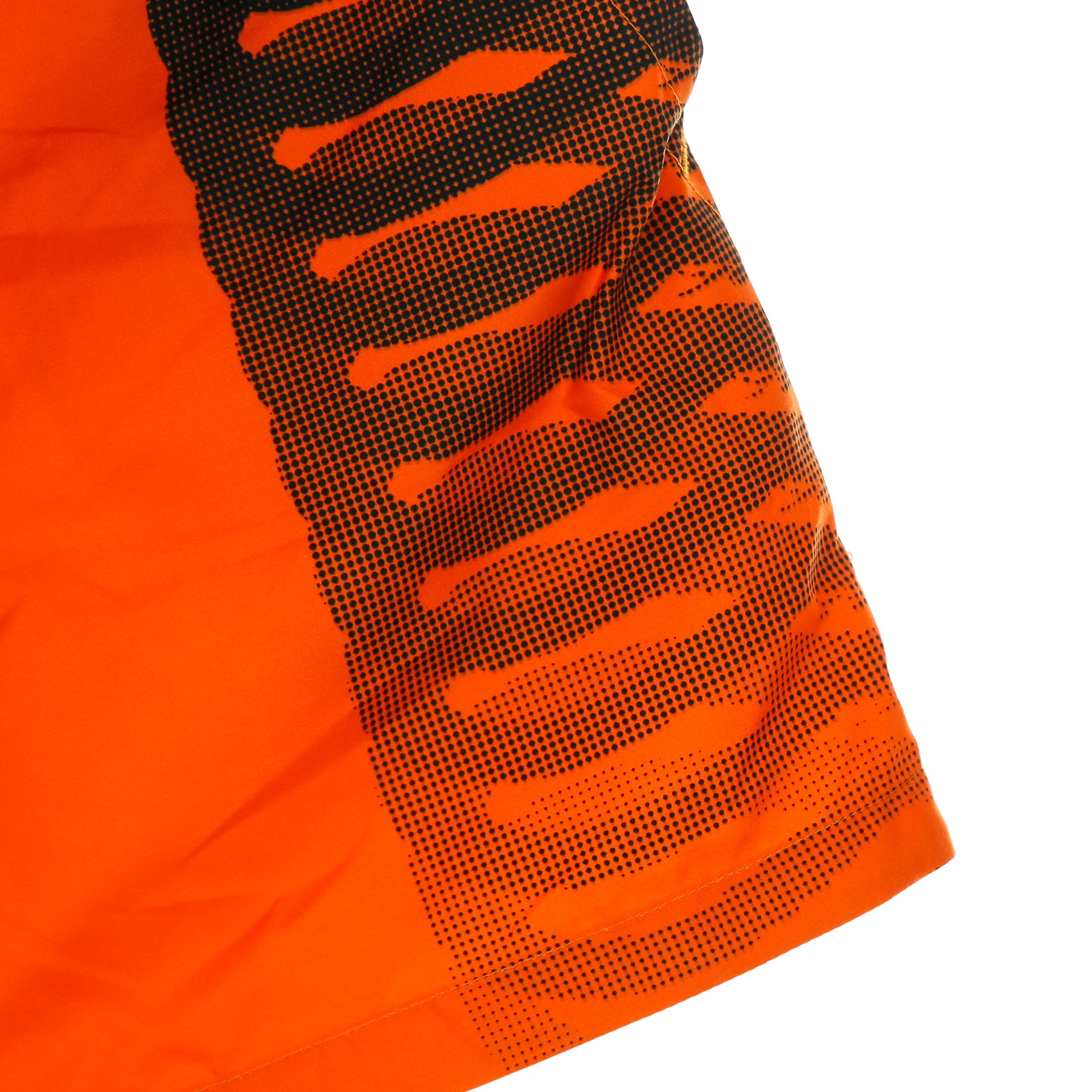 Men's Ribs Swim Trunk Orange Swim Shorts